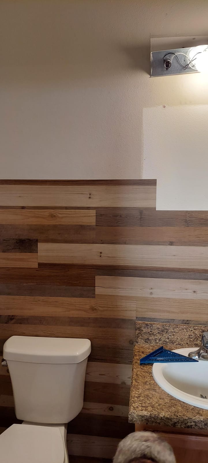 LUCiDA SURFACES Luxury Vinyl Flooring Tiles | Peel and Stick Floor Tile for DIY Installation | 36 Wood Look Planks | Brown Chevron | BaseCore | 54 Sq. Feet customer photo 2