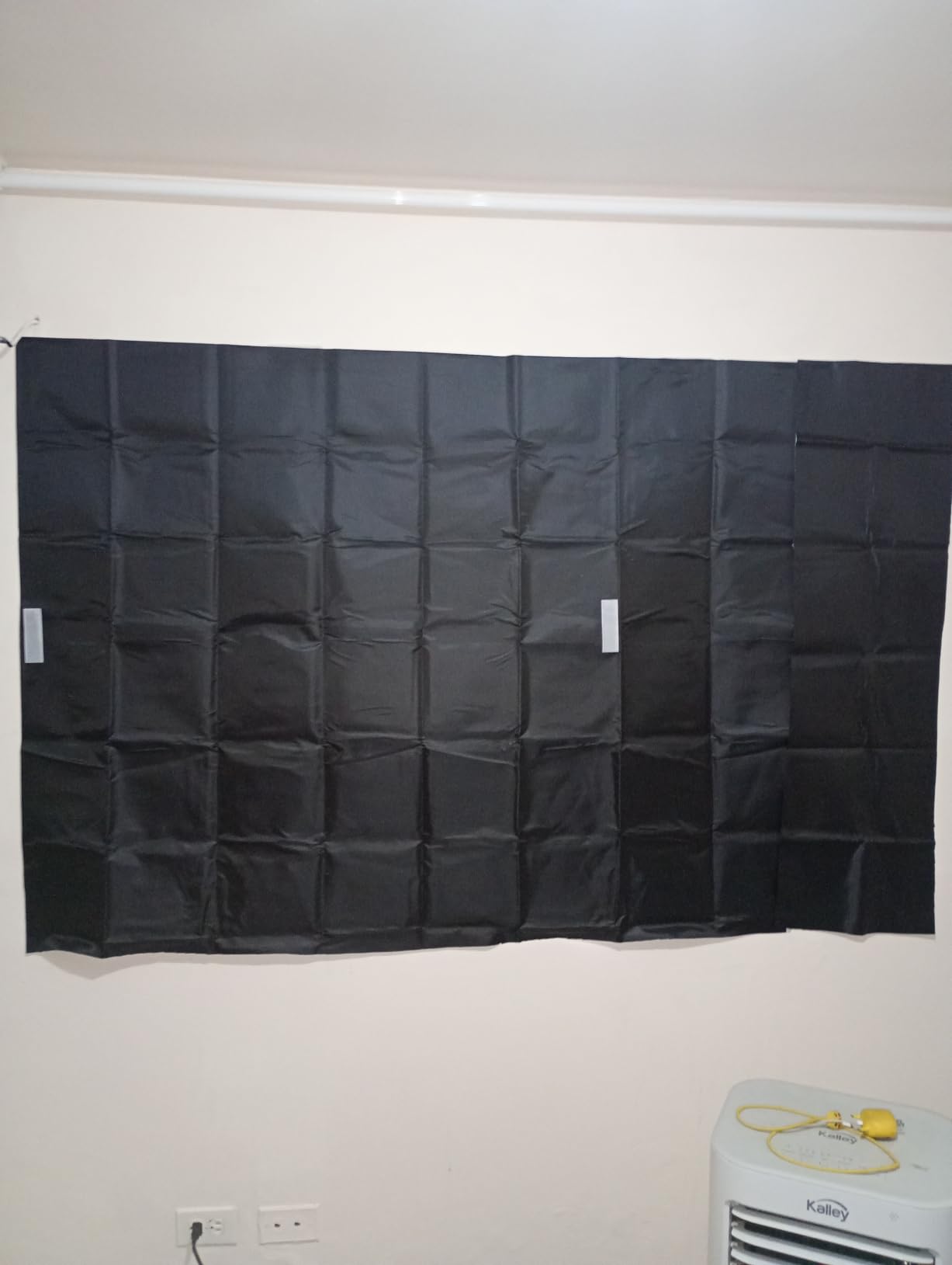 Petaholic 100% Blackout Curtains for Bedroom, Portable DIY Window Blinds, No Drill Window Shades & Blackout Blinds with Stickers & Tabs for Travel, Dorm Room, Media Room (118