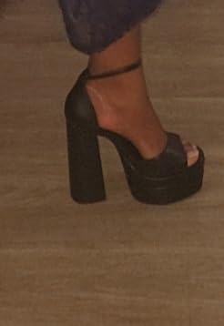 DREAM PAIRS Women's Platform Chunky Heel Sandals customer photo 2