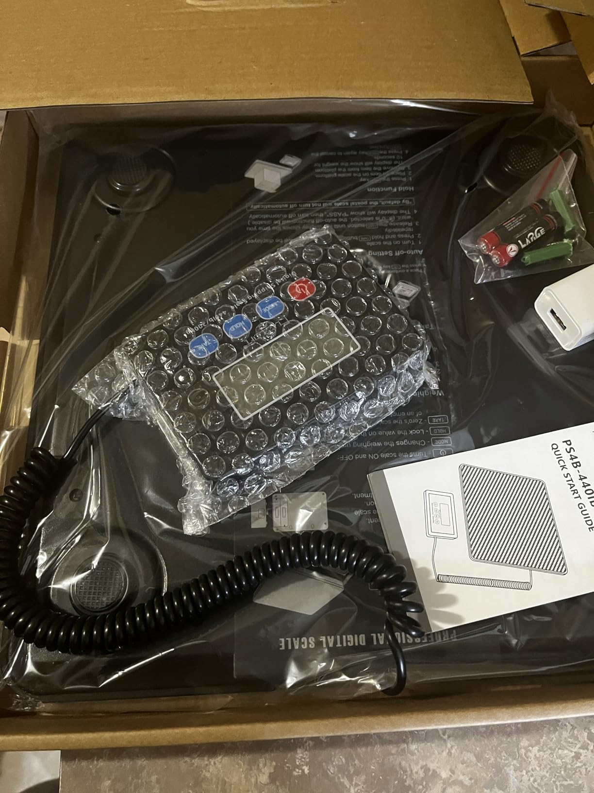 Fuzion Shipping Scale, 440LB x 10g High Accuracy Postal Scale, Hold & Tare | Carbon Fiber Platform, Digital Shipping Postal Scale for Packages, Luggage, Mailing, Postage, Battery & AC Adapter Included customer photo 1
