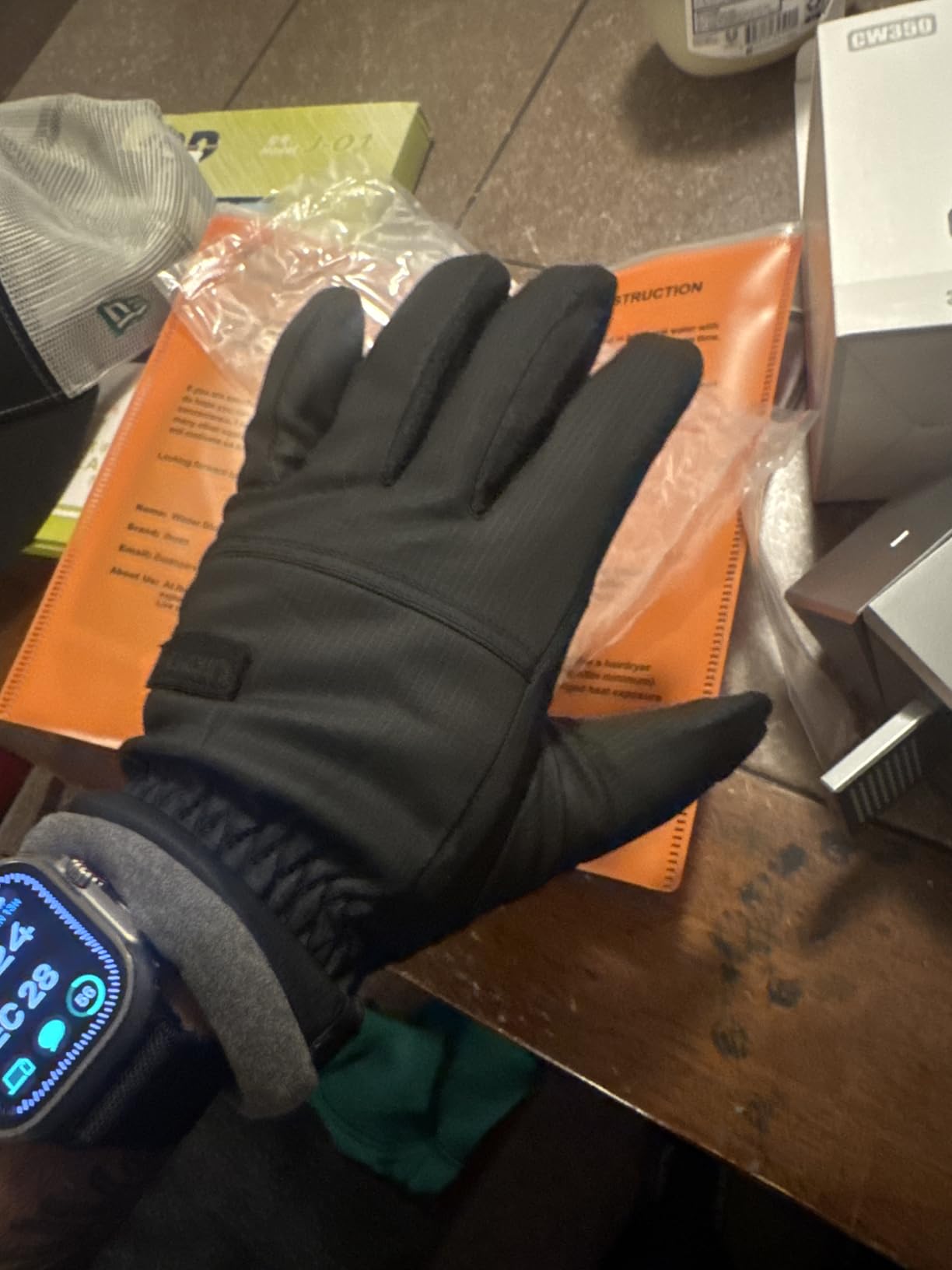 Winter Waterproof Ski Gloves Men Women, Snow Warm Cycling Cold Weather, Driving Biking Running customer photo 1
