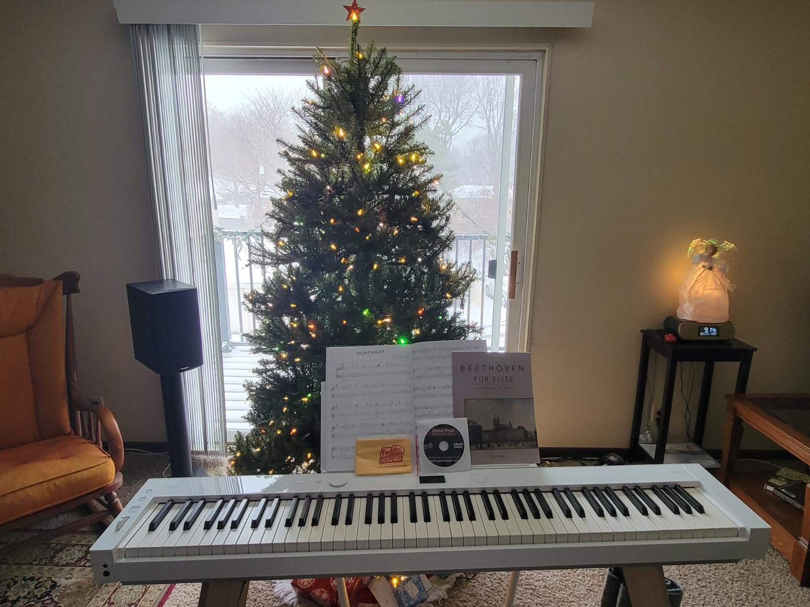 Casio Privia PX-S7000 Digital Piano - Black Bundle with Bench, Stand, Triple Pedal Unit, Headphones, Piano Book, Online Piano Lessons, Austin Bazaar Instructional DVD, and Polishing Cloth customer photo 2