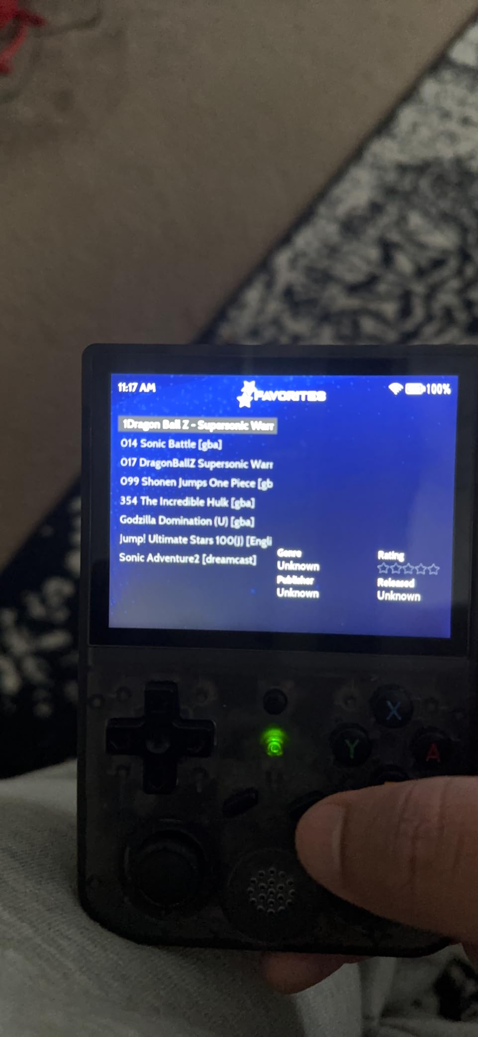 RG353V Retro Handheld Game with Dual OS Android 11 and Linux, RG353V with 64G TF Card Pre-Installed 4452 Games Supports 5G WiFi 4.2 Bluetooth Online Fighting, Streaming and HDMI customer photo 2
