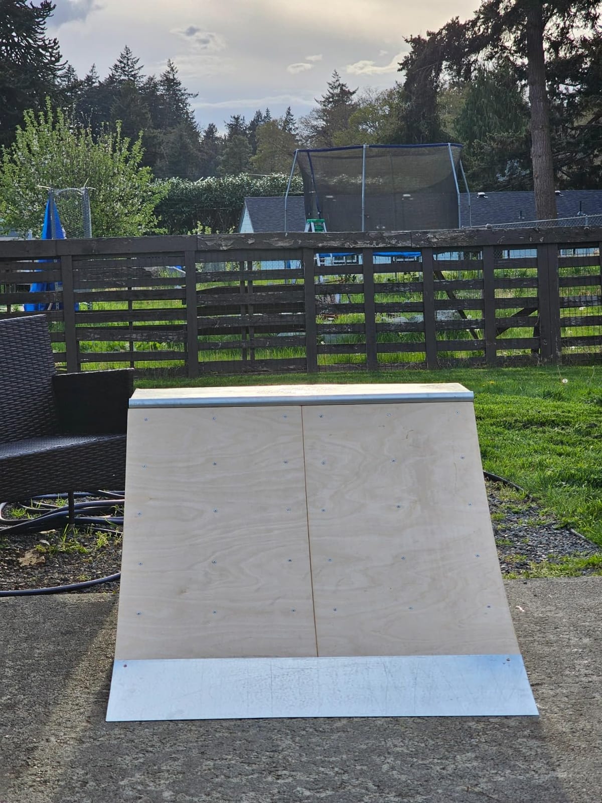OC Ramps Quarter Pipe (2' Tall x 3' Wide) - Durable Wood Skateboard Ramp Kit customer photo 1