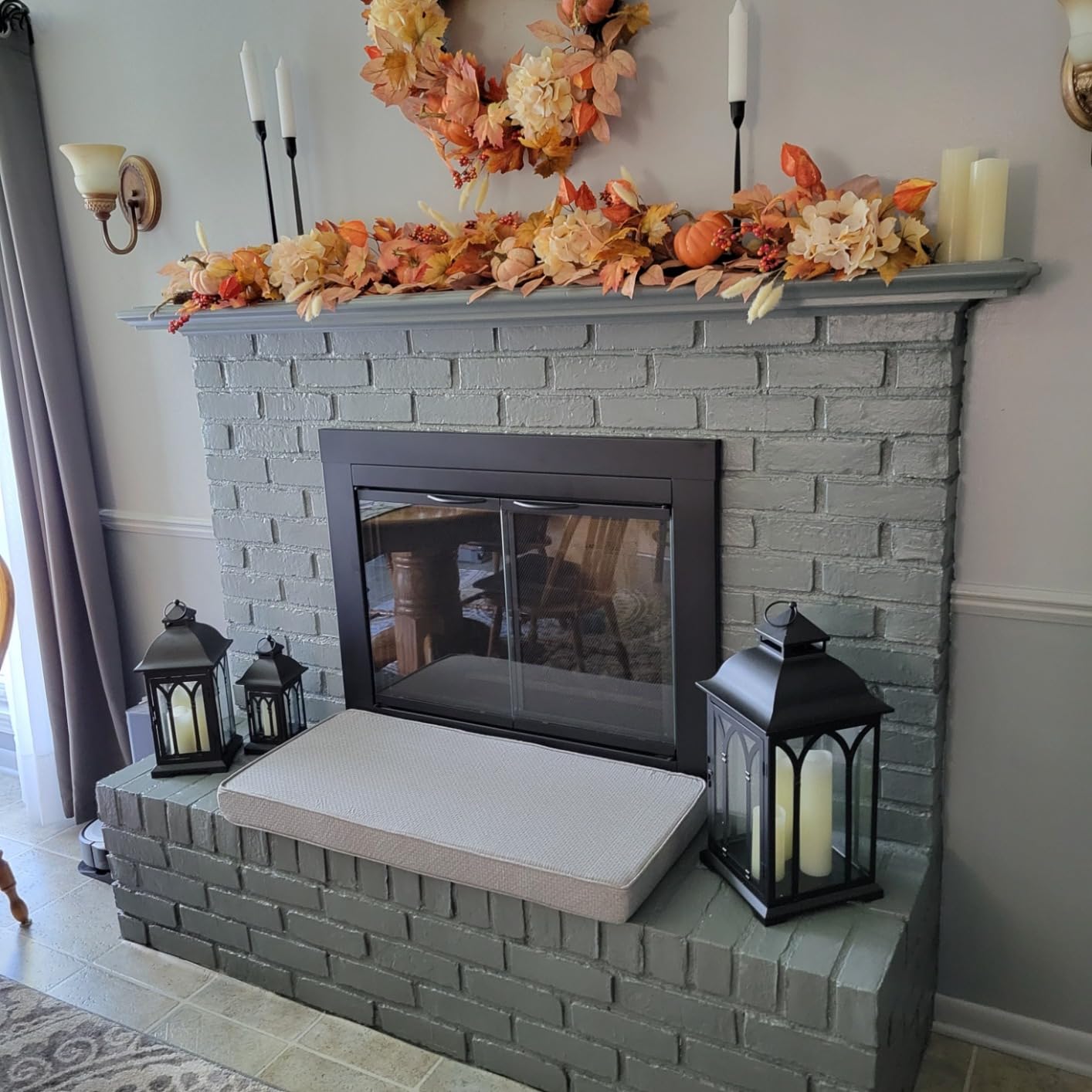 Pleasant Hearth Alpine Collection Fireplace Glass Door customer photo 2