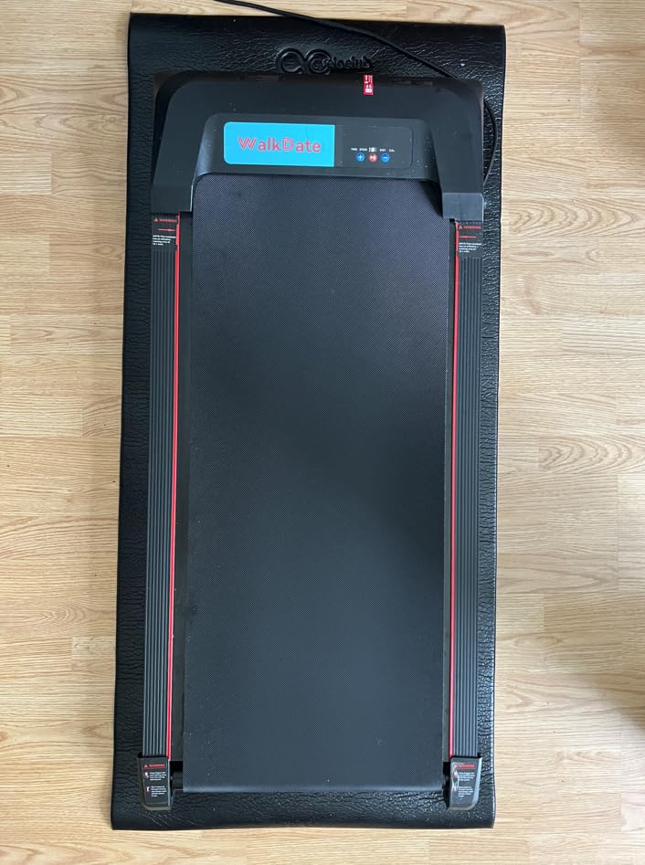 Cycleclub Bike Mat Compatible with Peloton Bike, Elliptical, Treadmill Mat, 6mm Thick, Under Exercise Bike Trainer Pad for Indoor Stationary Spin Bike Gym Equipment Hardwood Floor Carpet Protector customer photo 1