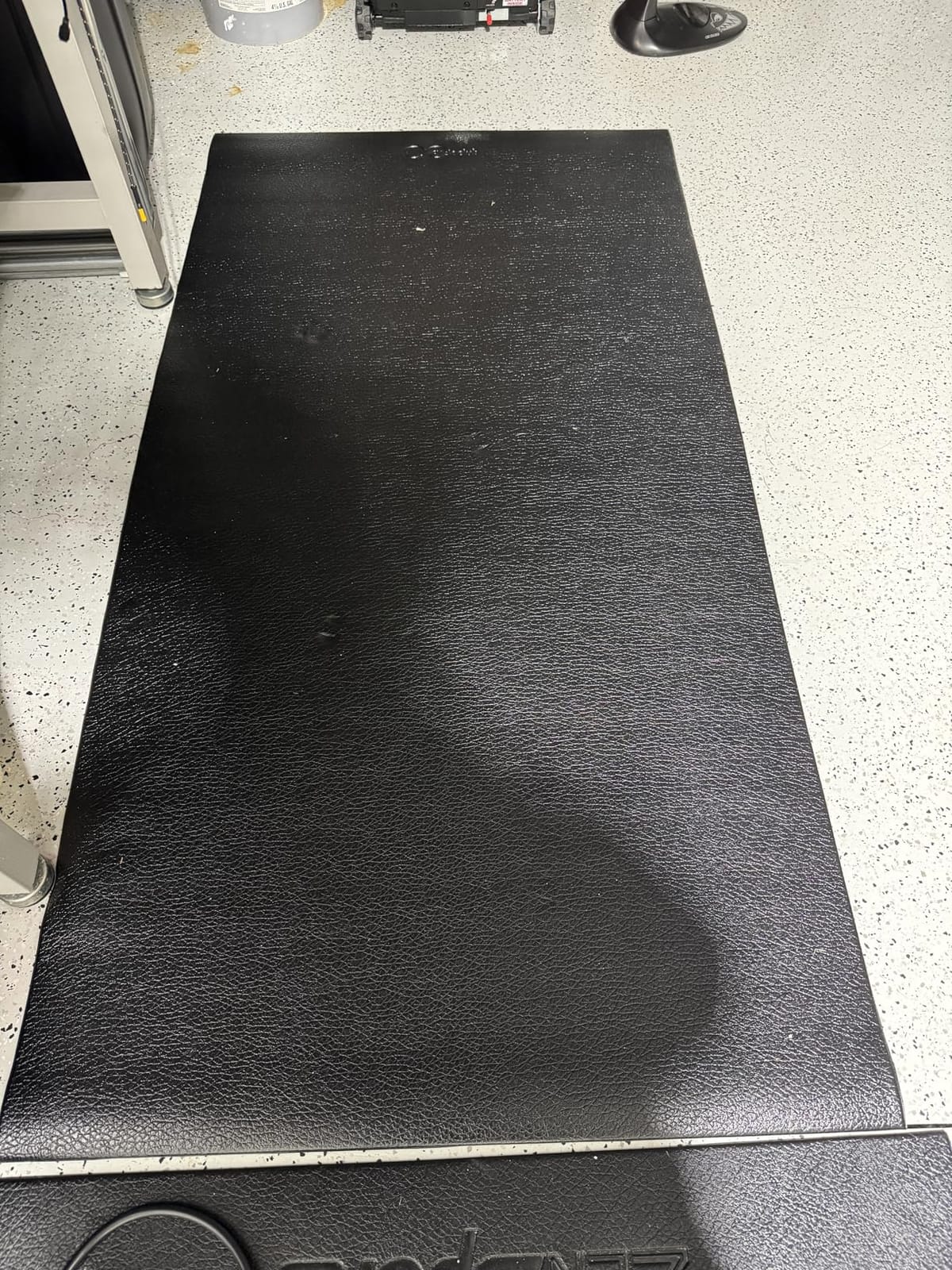 Cycleclub Bike Mat Compatible with Peloton Bike, Elliptical, Treadmill Mat, 6mm Thick, Under Exercise Bike Trainer Pad for Indoor Stationary Spin Bike Gym Equipment Hardwood Floor Carpet Protector customer photo 2