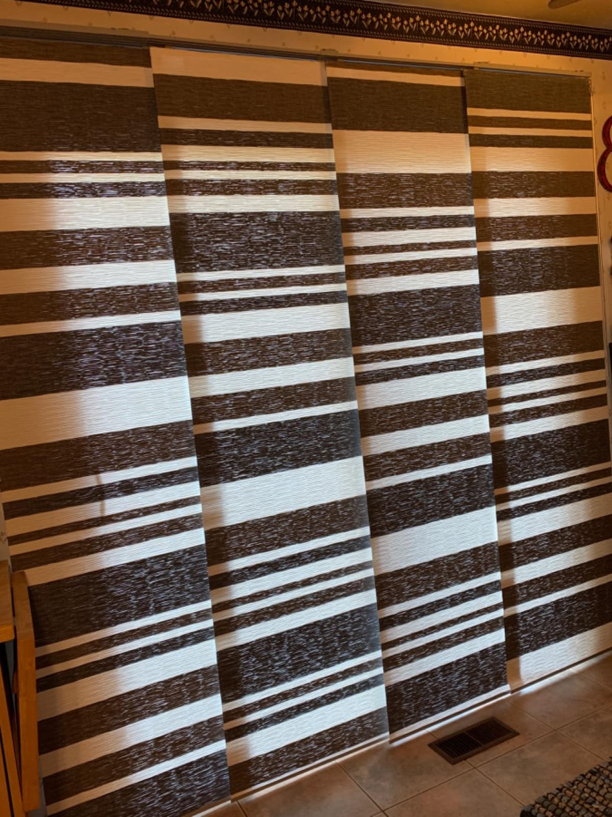 GoDear Design Vertical Blinds Woven Closet 45.8