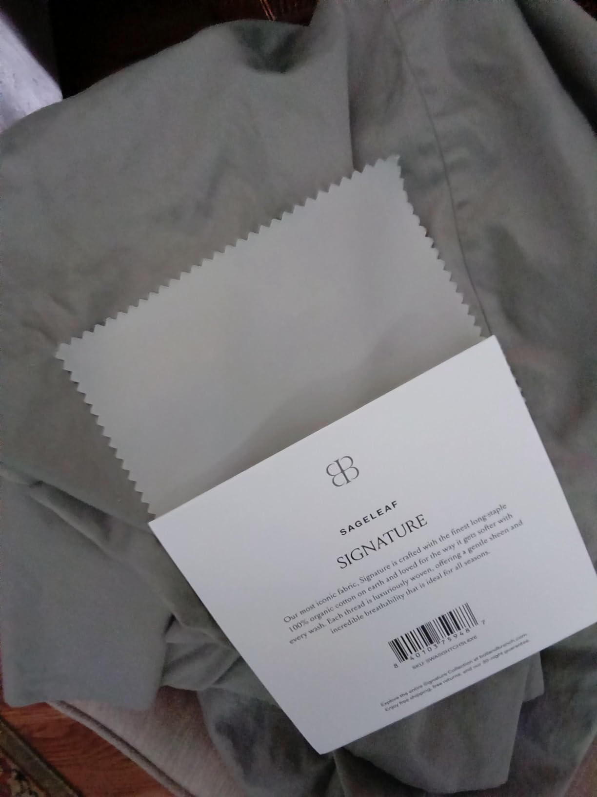 BOLL & BRANCH Signature Hemmed Sheet Set, Full, White | Luxury 100% Organic Cotton - Buttery Soft and Breathable - Includes 1 Flat, 1 Fitted, 2 Pillowcases customer photo 2