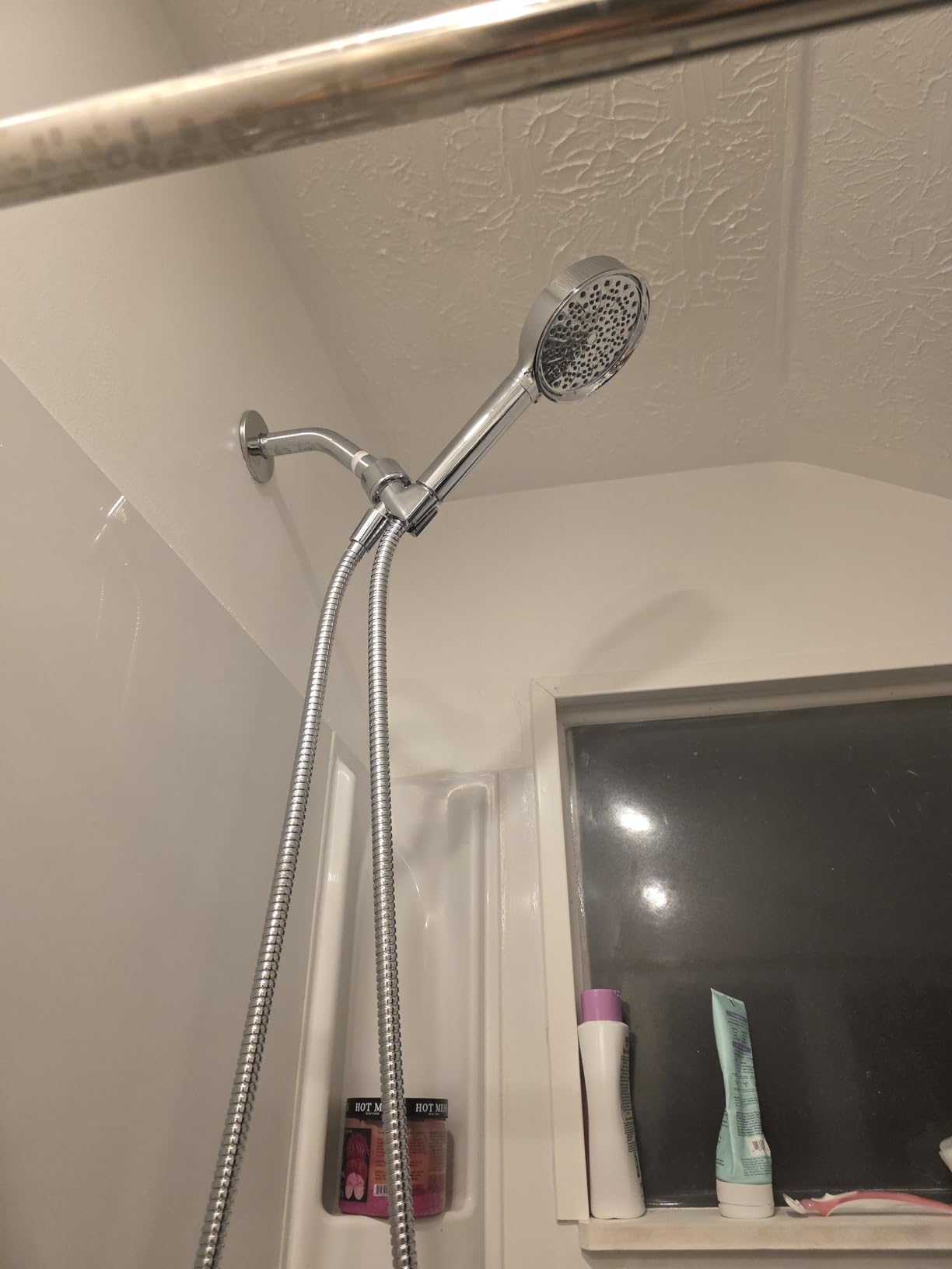 Cobbe Filtered Shower Head with Handheld, Water Softener for Hard Water | High Pressure 6 Spray Mode Shower Head with Filters - Remove Chlorine and Harmful Substances - Reduces Dry Itchy Skin, Chrome customer photo 1