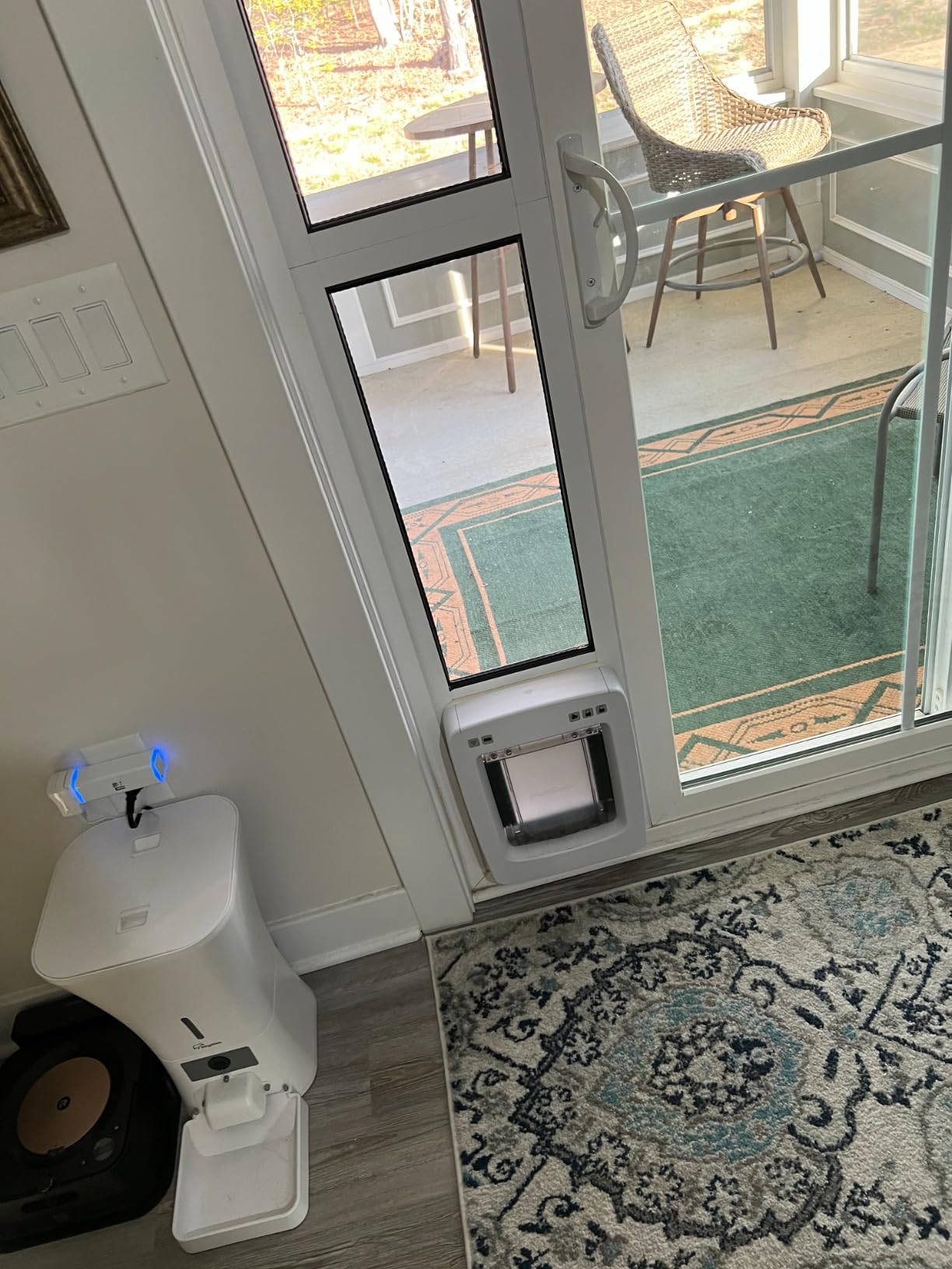 PetSafe SmartDoor Connected Pet Door, App Controlled, Medium | Selective Entry/Exit, Custom Schedules, Remote Lock & Phone Notifications via My PetSafe App, Multi-Pet Friendly customer photo 2
