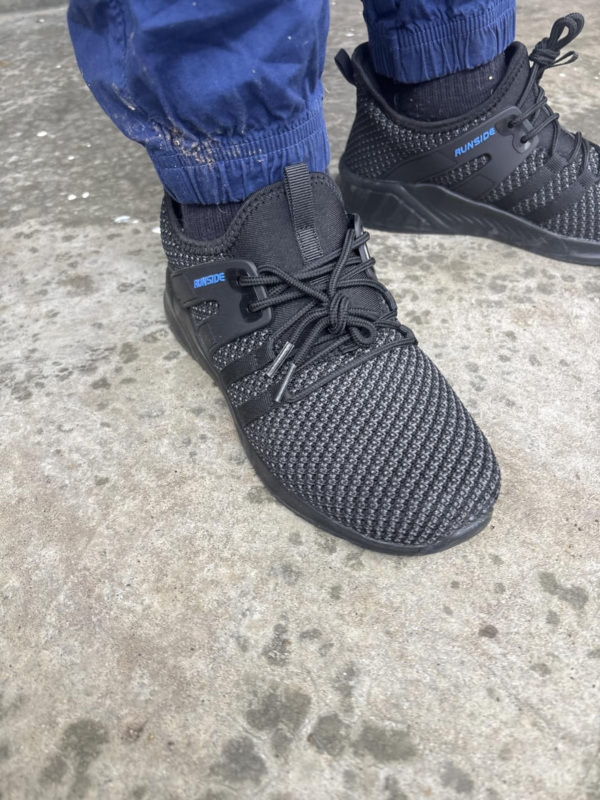 Girls Tennis Shoes Lace-up Running Sneaker for Kids customer photo 2