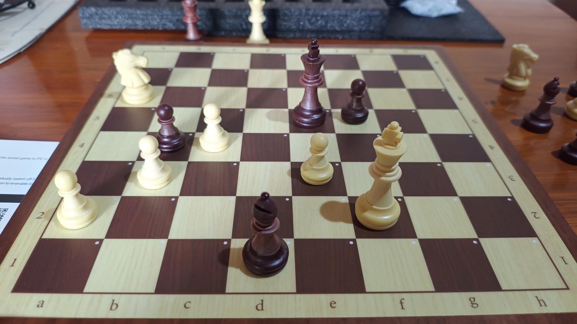 Chessnut Air Electronic Chess Board with AI - Handcrafted Wooden Board, LED Indicators, Adaptive Difficulty, Full Piece Recognition - Play Online on Major Chess Platforms customer photo 1