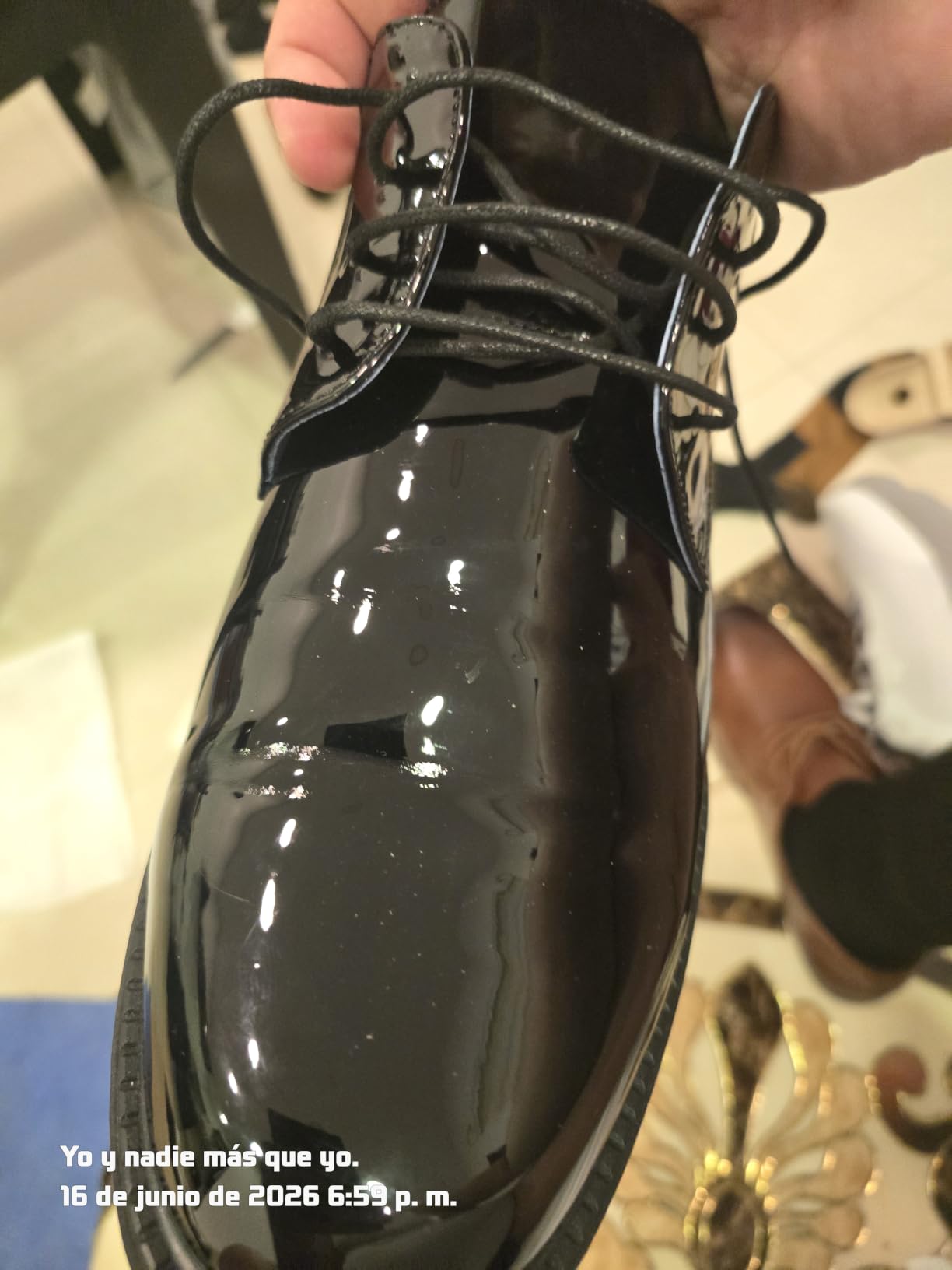 Bruno Marc Men's Business Shoes Derby Lace-Up Shoes Suit Shoes Leather with Oxford Lining customer photo 2