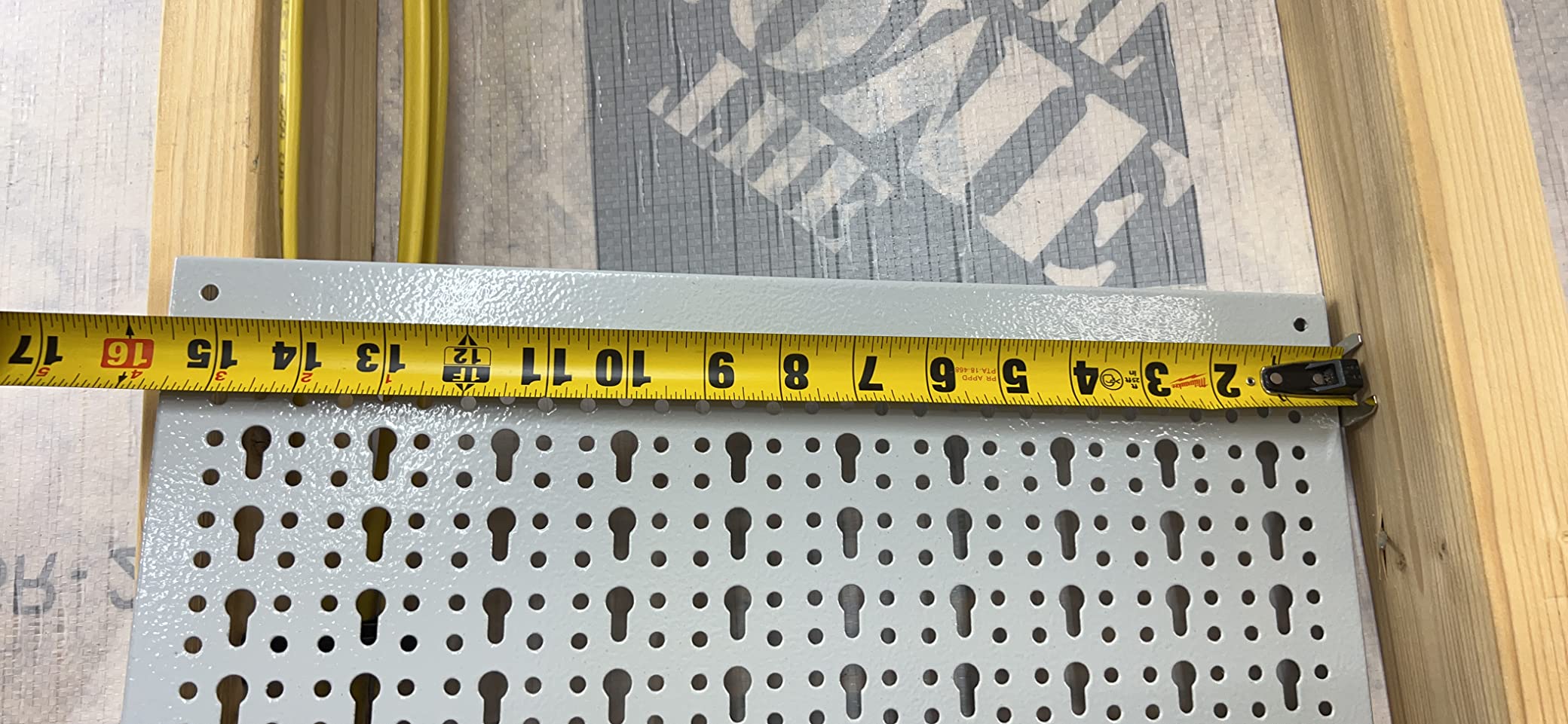 TORACK Metal Pegboard Wall Organizer 24x48 in, Tool Storage Pegboard, Black | Garage Pegboard with Accessories, Wall Mount Storage Bins, Shelves, Peg Board Tool Organizer Kit for Workbench customer photo 1