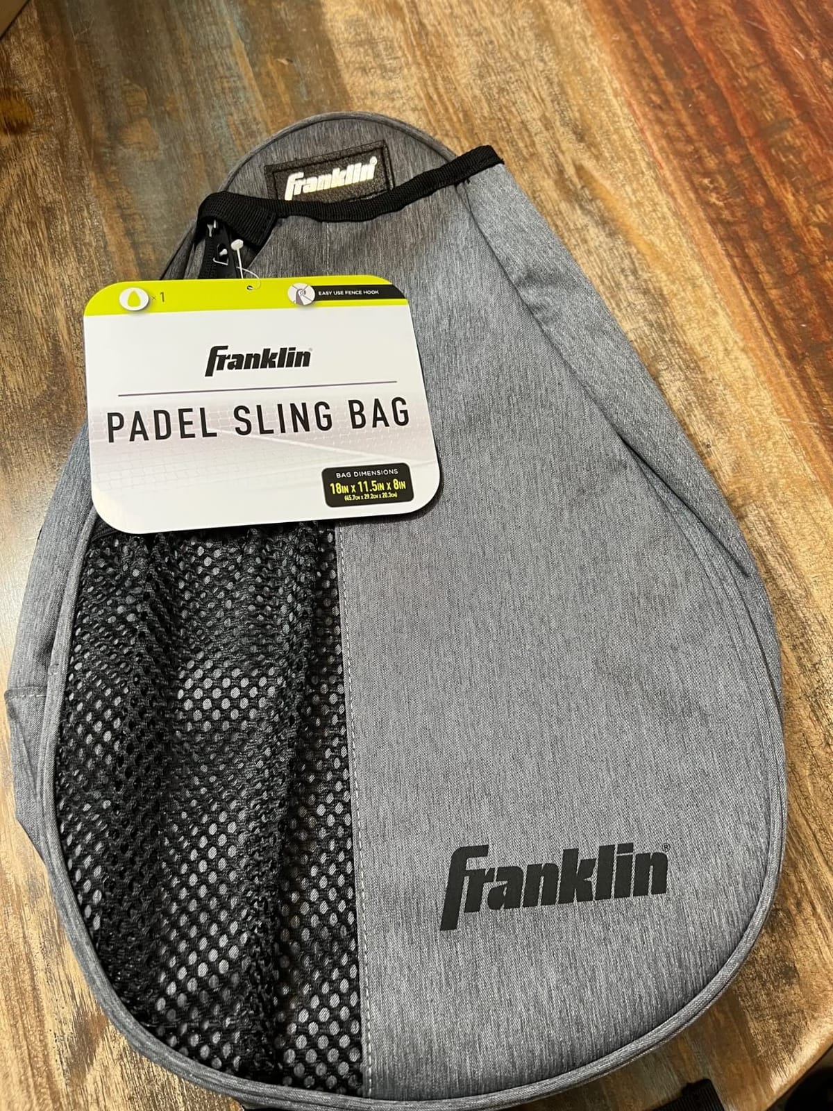 Franklin Sports Padel Bag - Men's + Women's Paddle Tennis Padel Sling Bag Backpack - Adjustable Size Equipment Bag for Padel + Paddle Tennis customer photo 1
