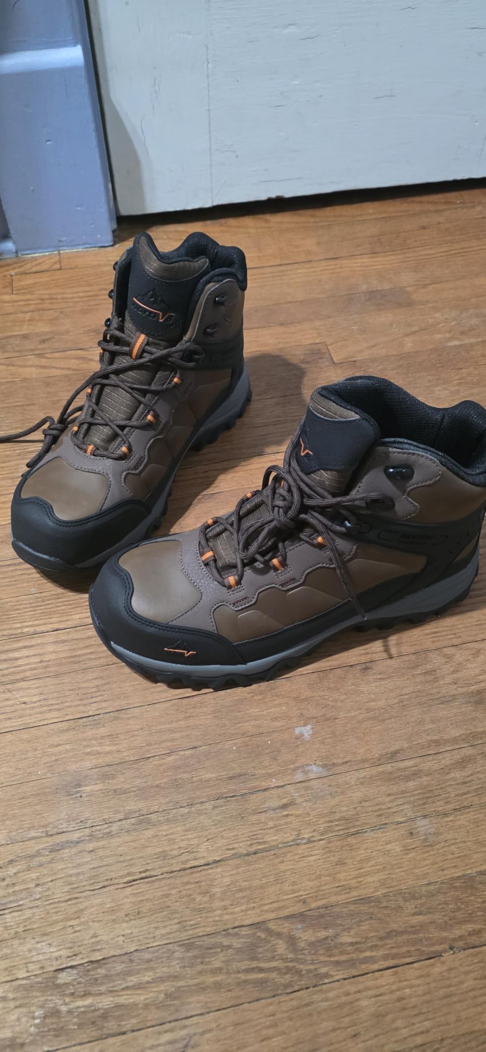 NORTIV 8 Men's Waterproof Steel Toe Work Boots | Slip Resistant ASTM-certified Safety Toe Boots for Men for Construction,Warehouse,Industrial and Daily Work,Paladin-Steel customer photo 1