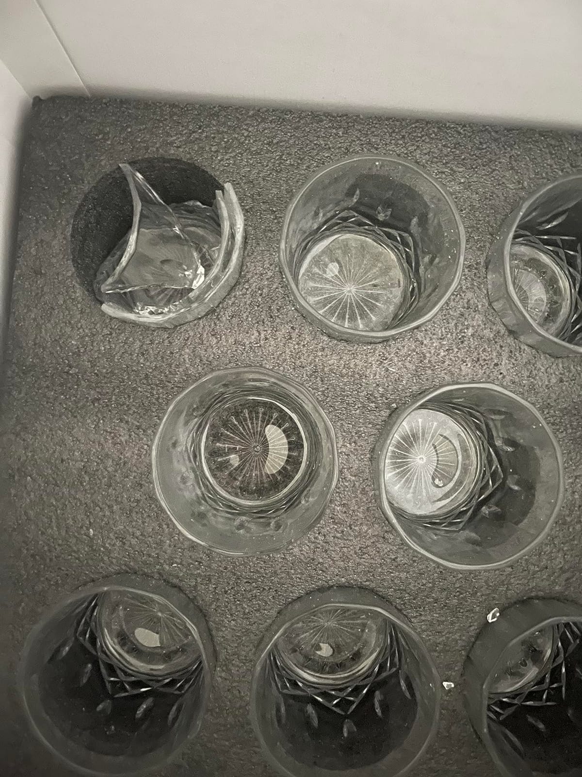 Viski Admiral Punch Bowl Set with 8 Tumblers, Cut Crystal Cocktail Party Serveware, Dishwasher Safe, 2.5 Gallons, 9 Oz Glasses, Set of 9 customer photo 2