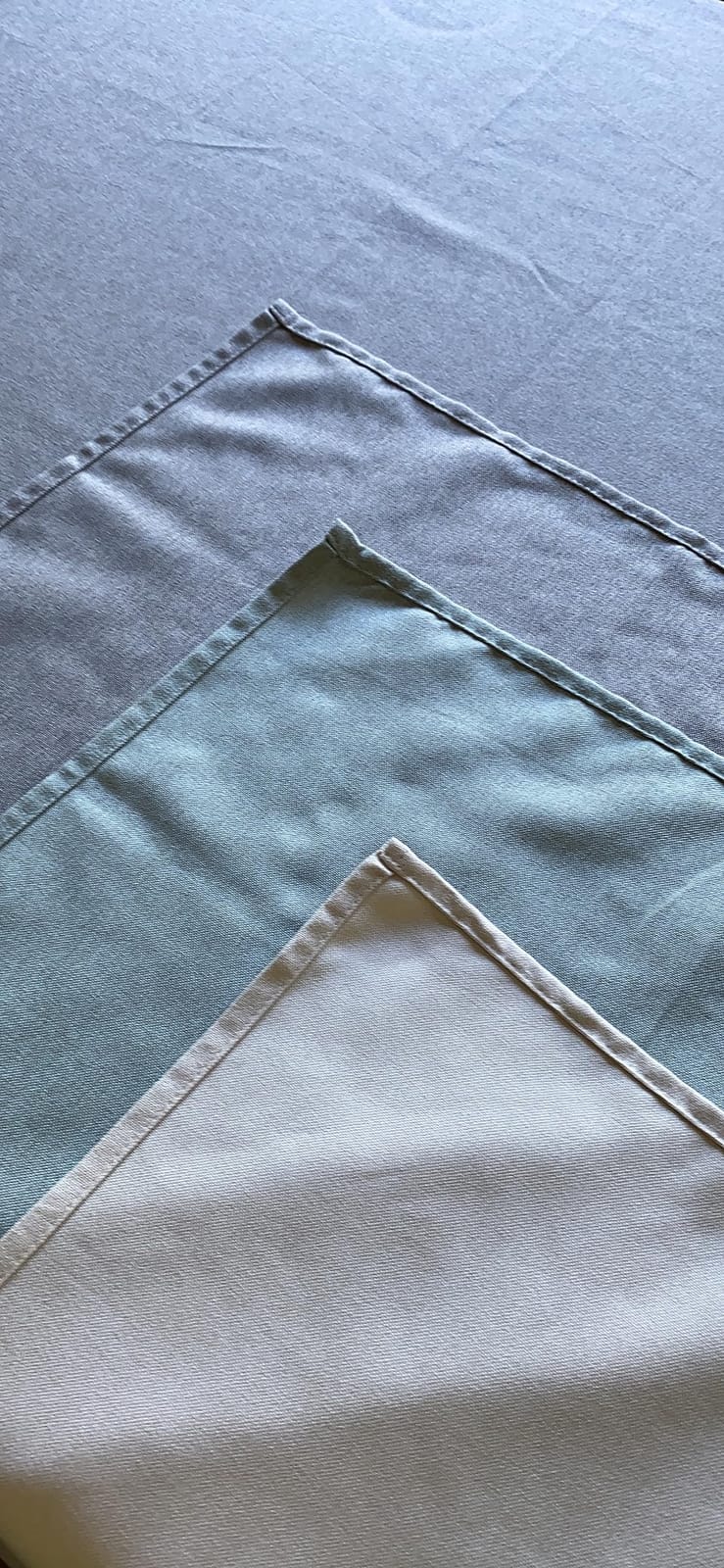 H.VERSAILTEX Linen Textured Cloth Napkins Set of 12 (18