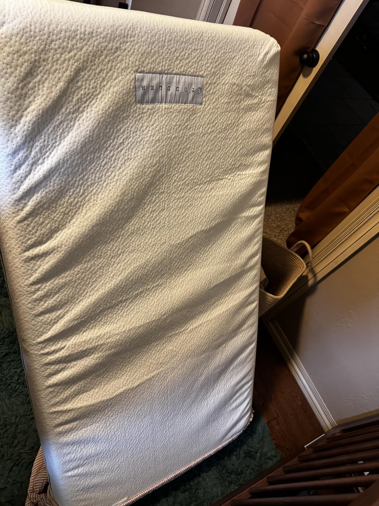 Organic Cotton Covered Dual-Sided Crib Mattress | 2-Stage Premium Memory Foam CertiPUR-US Hypoallergenic Baby Mattress Firm Support for Infant Cooling Gel for Toddler, Waterproof Washable, 52x27.5x5.5 customer photo 1