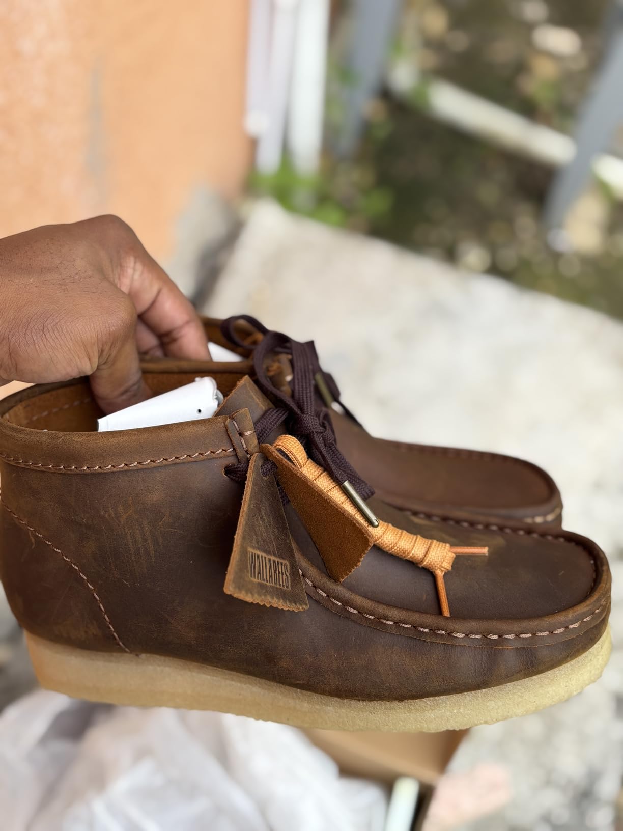 Clarks Men's Wallabee Boot Chukka customer photo 2