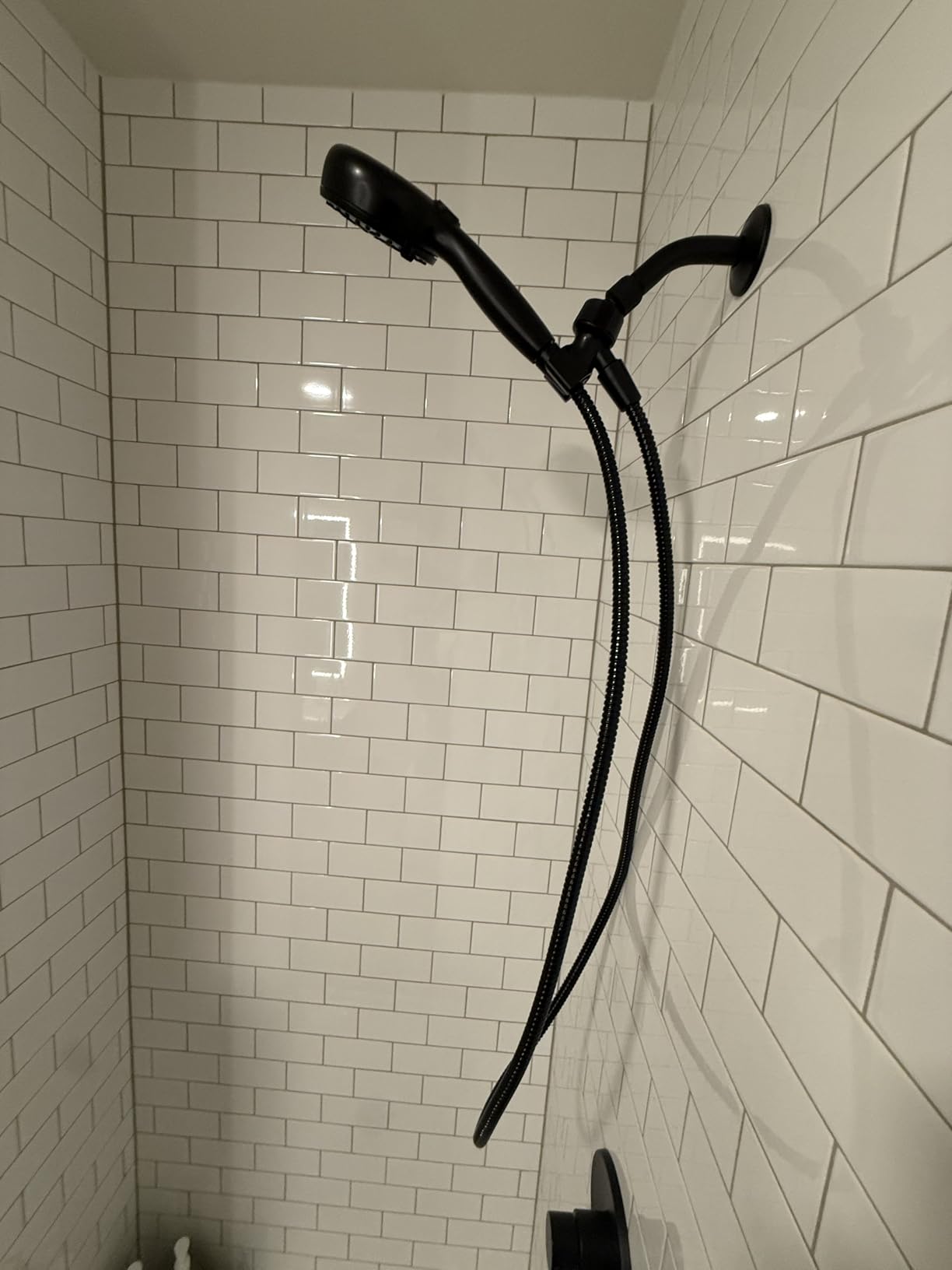 Delta Faucet ProClean Brushed Nickel Shower Head with Handheld, Showerhead with High Pressure Spray, Handheld Shower Head, 6 Spray Settings, SpotShield Brushed Nickel 75740SN customer photo 2