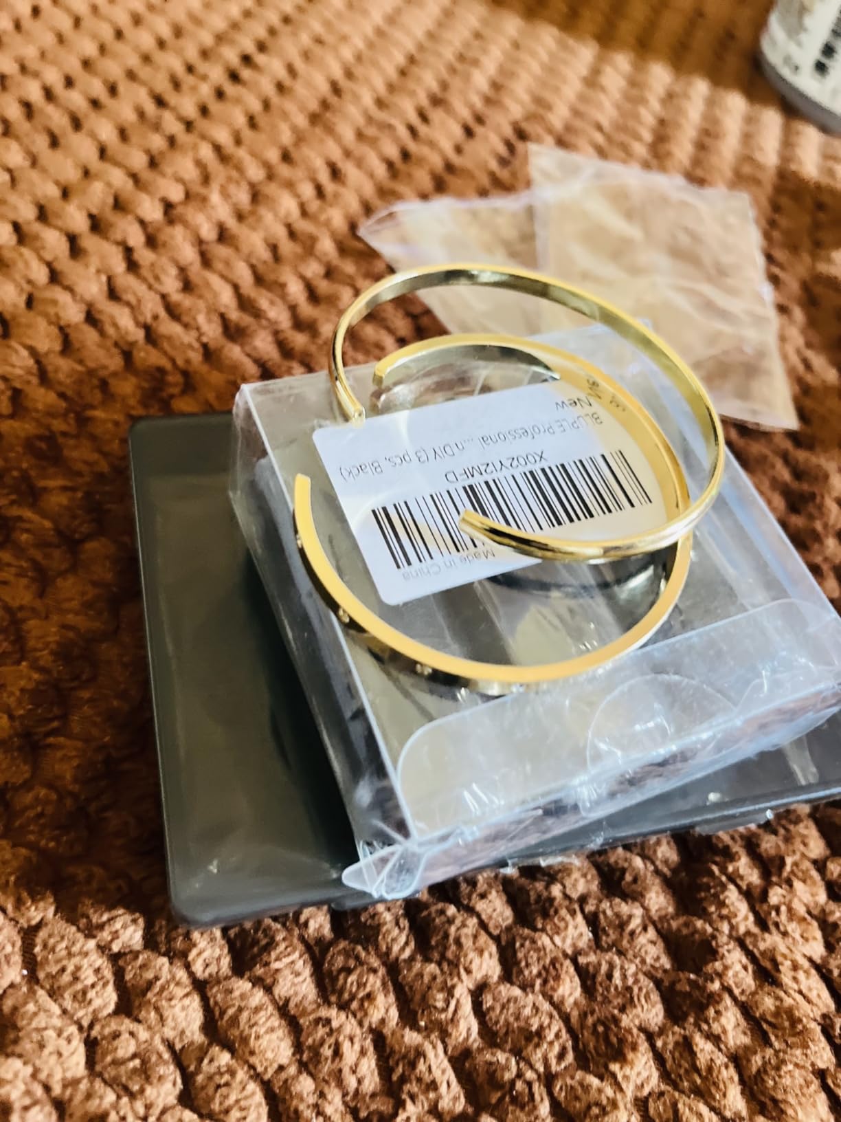 14K Gold Bracelets for Women Trendy Bangle Cuff Tennis Bracelets Set customer photo 1