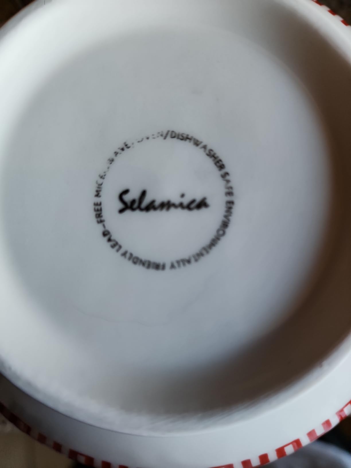 Selamica Ceramic Dessert Plates Set of 6, 6 Inch Small Plates, Vintage Blue | Appetizer Plates for Kitchen, Microwave & Dishwasher Safe customer photo 1
