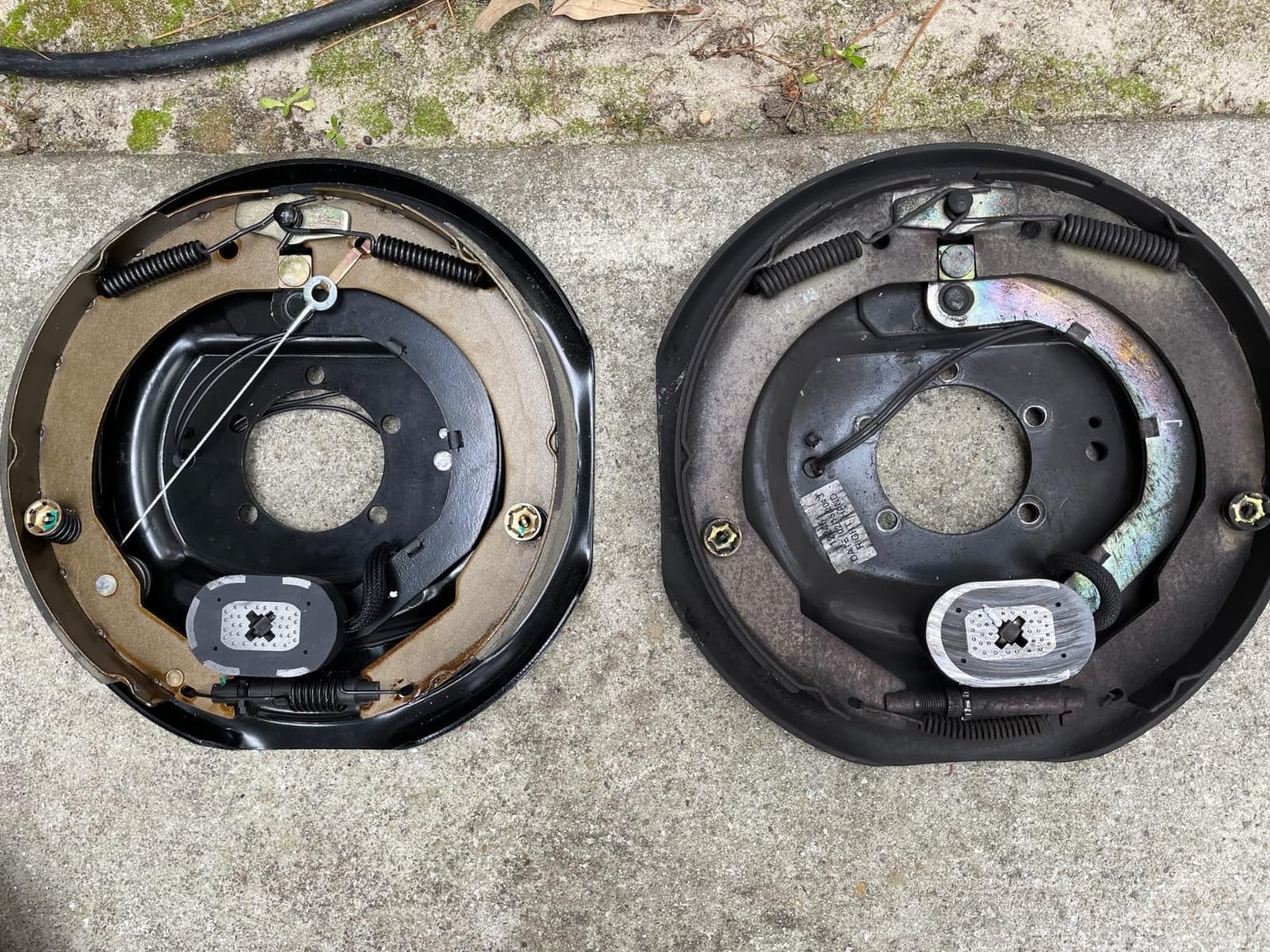 Trailer Axle Electric Brake Kit, 6-Hole, 5.5