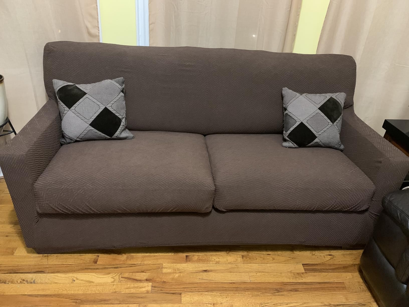 XINEAGE 3-Piece Stretch Sofa Cover, Washable Couch Covers for Dog | 71