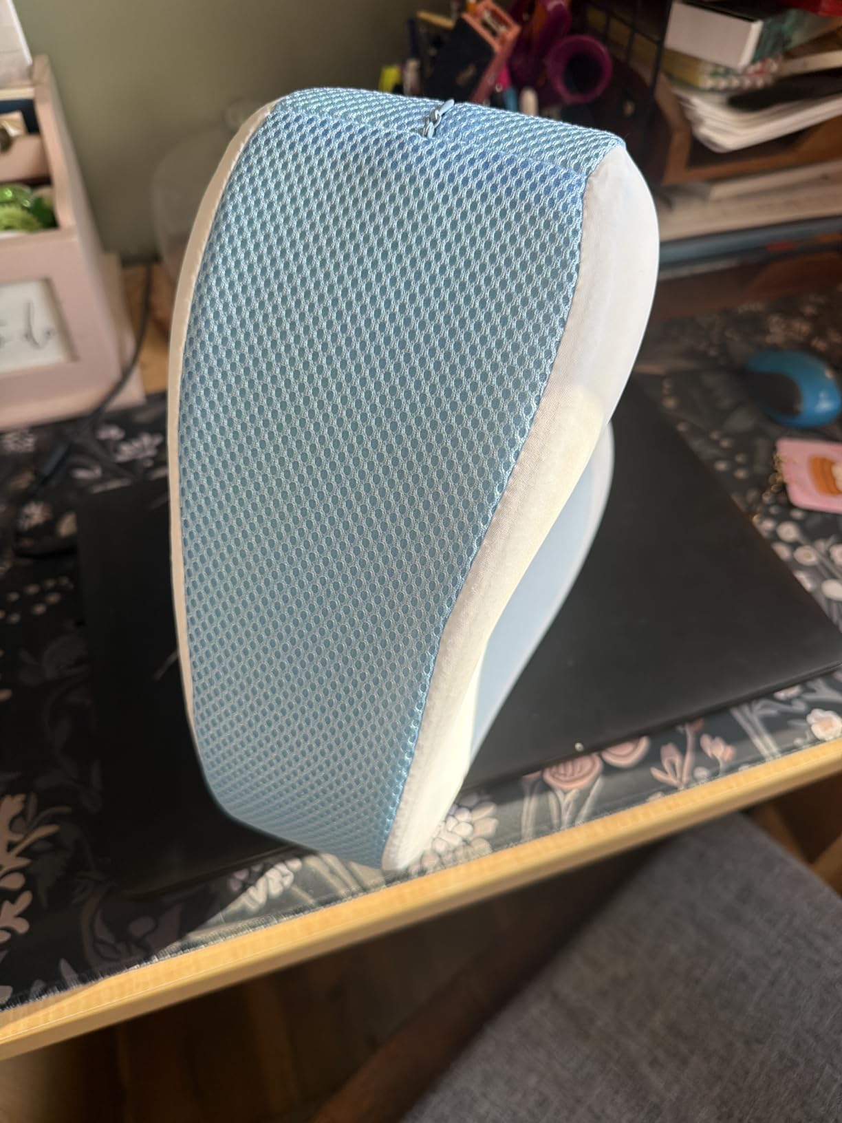 Contour Legacy Cool Leg & Knee Foam Support Pillow for Side Sleepers Soothing Relief for Back, Hips, Knees, Joints, Nerves & Muscles customer photo 2
