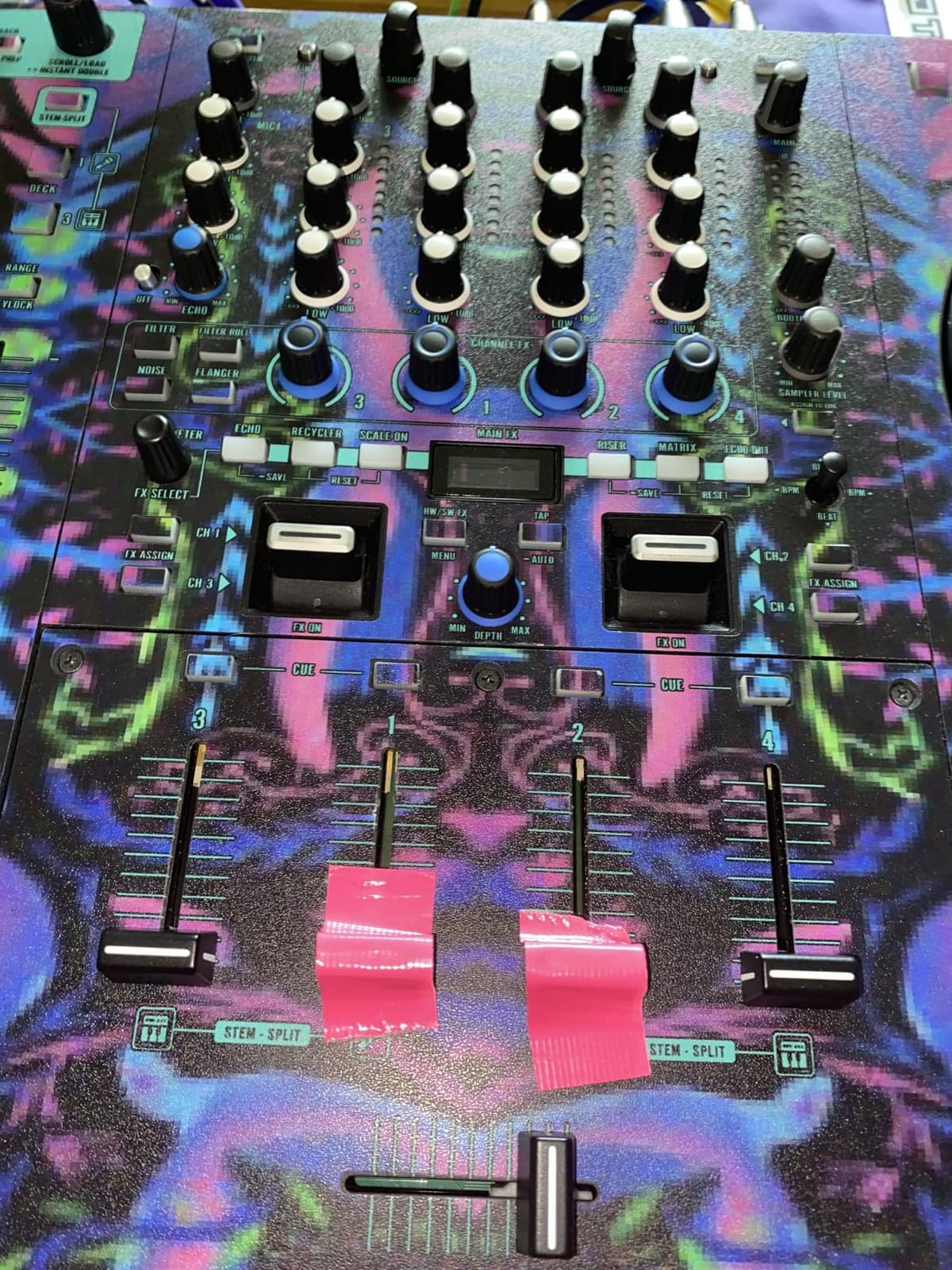 RANE FOUR Professional Stems DJ Controller | 4-Deck DJ Mixer, 8.5