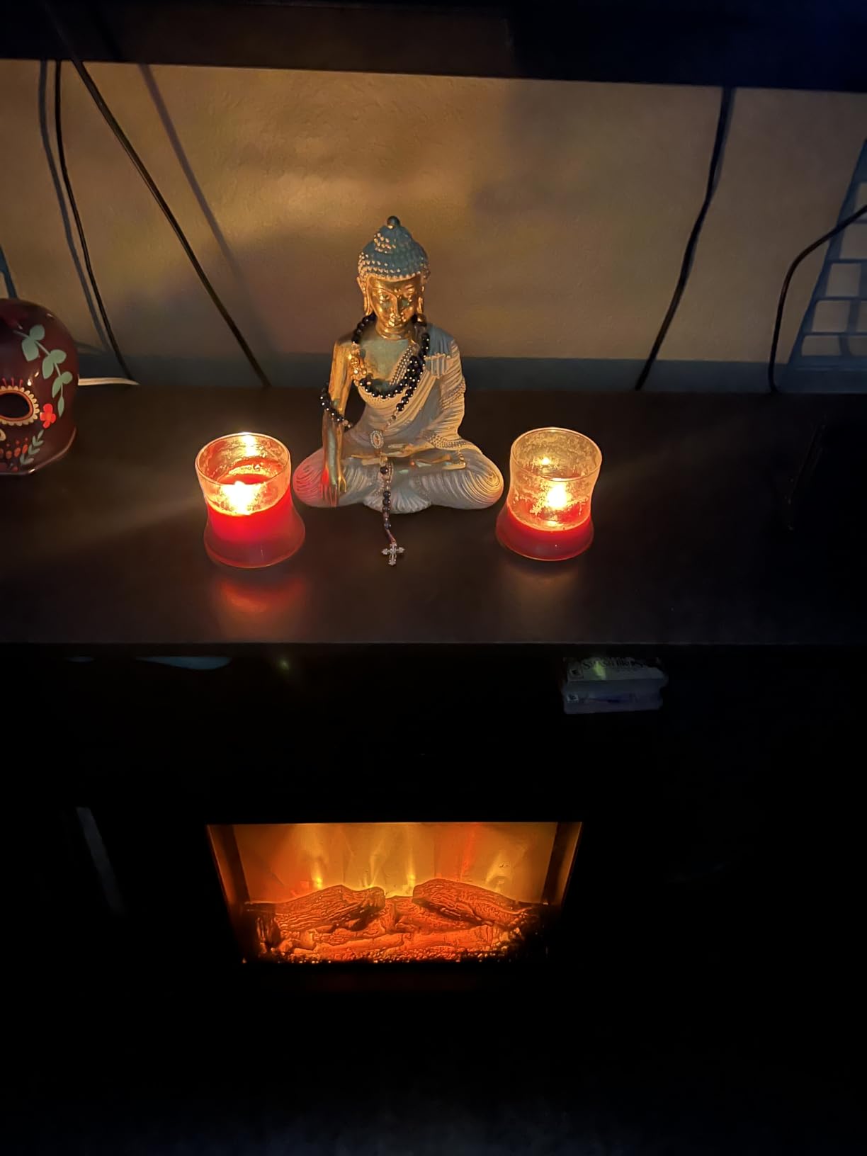 Gold Buddha Statue 10.2'' - Large Indoor Buddha for Home Decor, Zen, Living Room & Meditation customer photo 2
