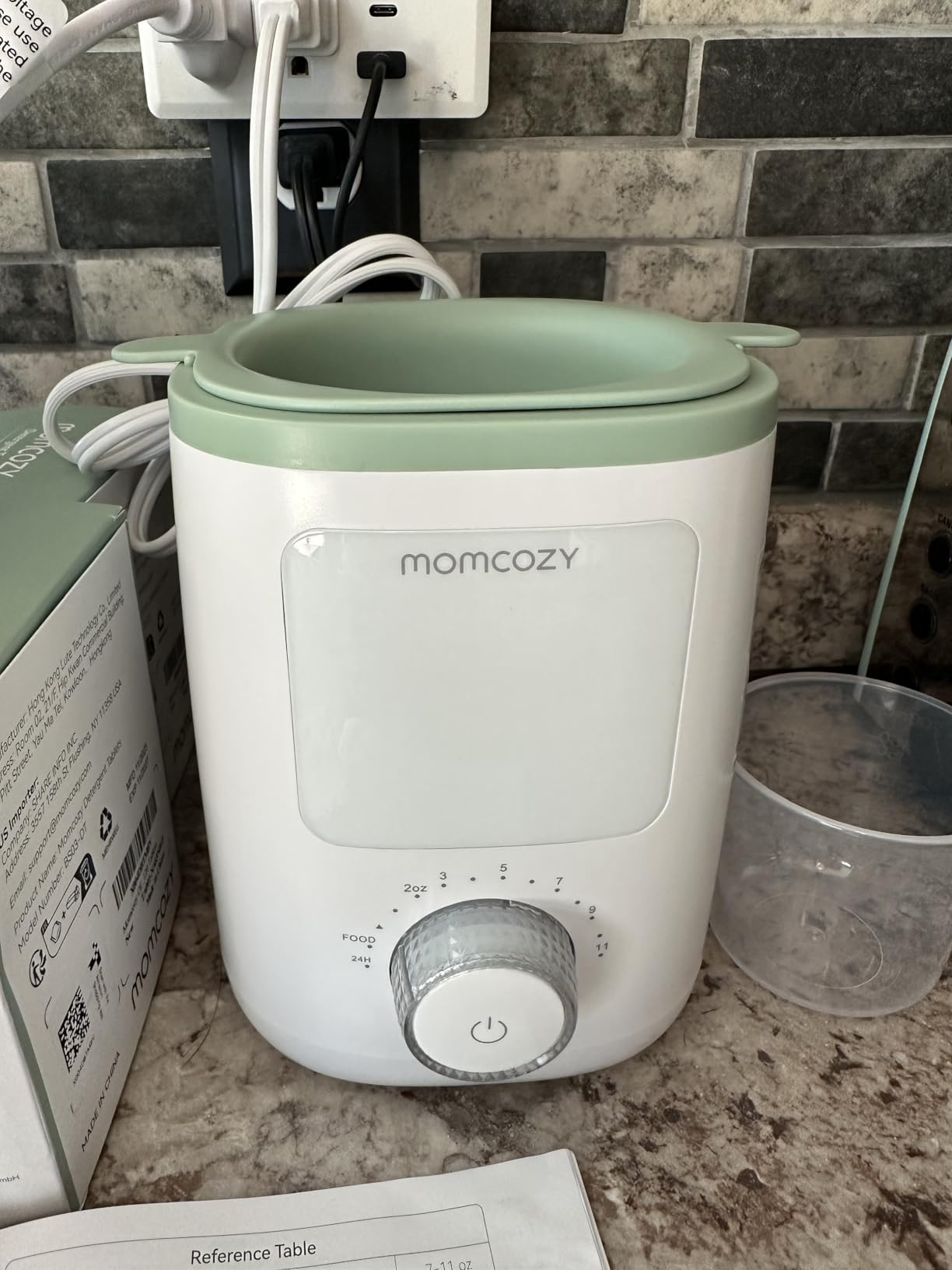 Momcozy Baby Bottle Warmer for Breast Milk, Fullest Nutrients Preserved customer photo 2