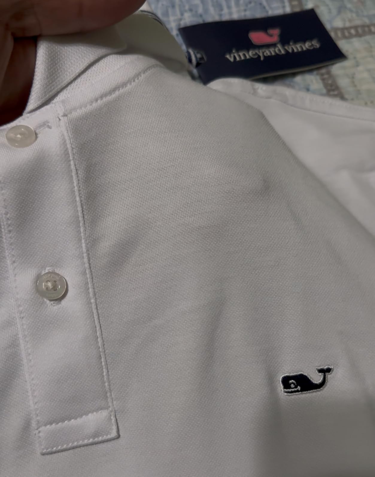 Vineyard Vines Men's Edgartown Pique Polo customer photo 1