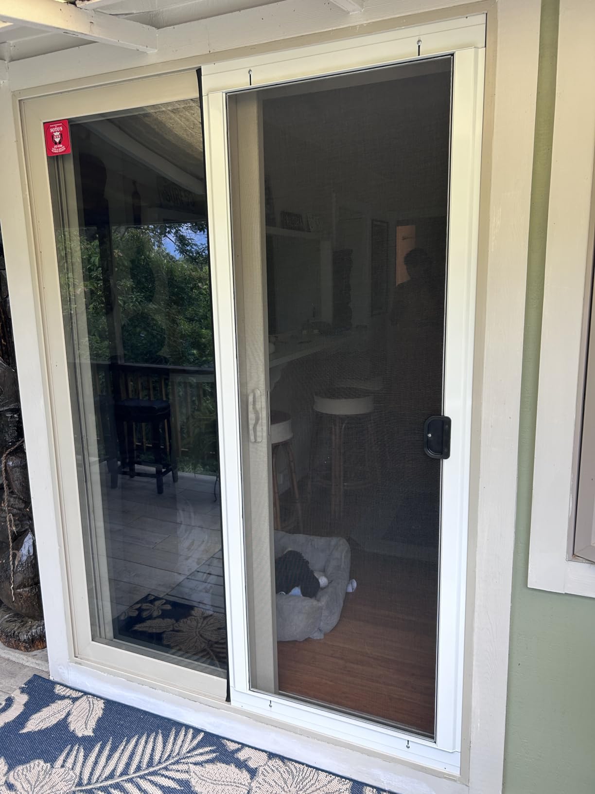 KD Mfit Sliding Screen Door Replacement, Ready-to-Assemble, Easy DIY, White, 36