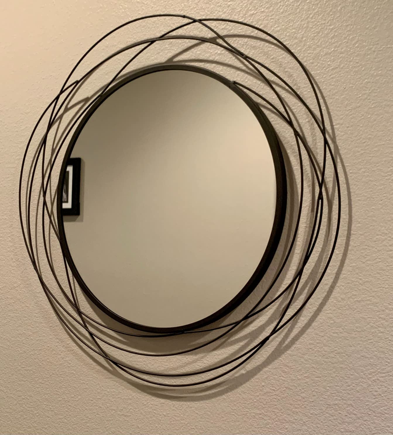 HQiJun Round Wall Mirror - 26.8