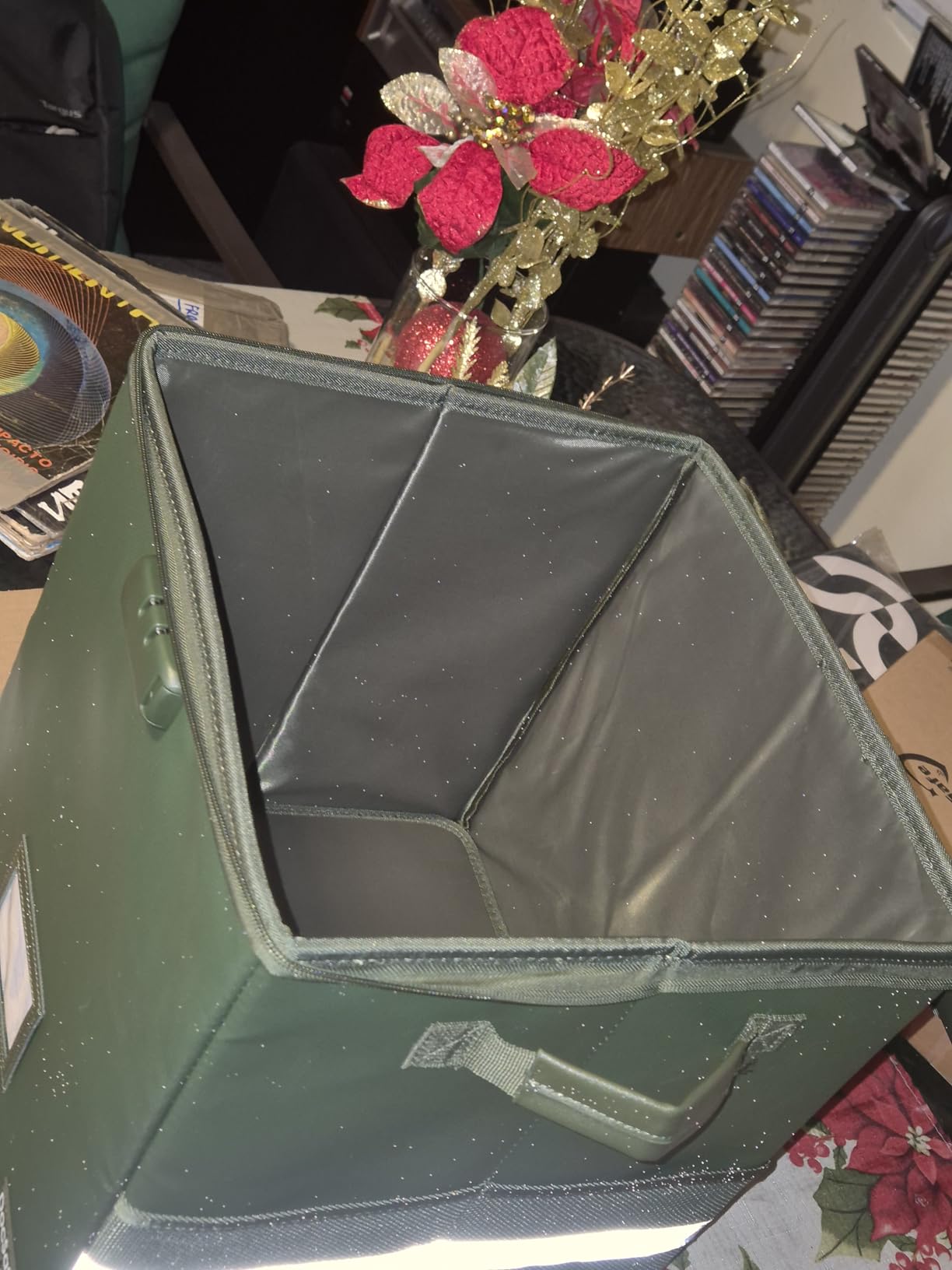 DocSafe Vinyl Record Storage Box with Lock, Fireproof & Water Resistant for 100+ Single Records (12-inch) customer photo 1