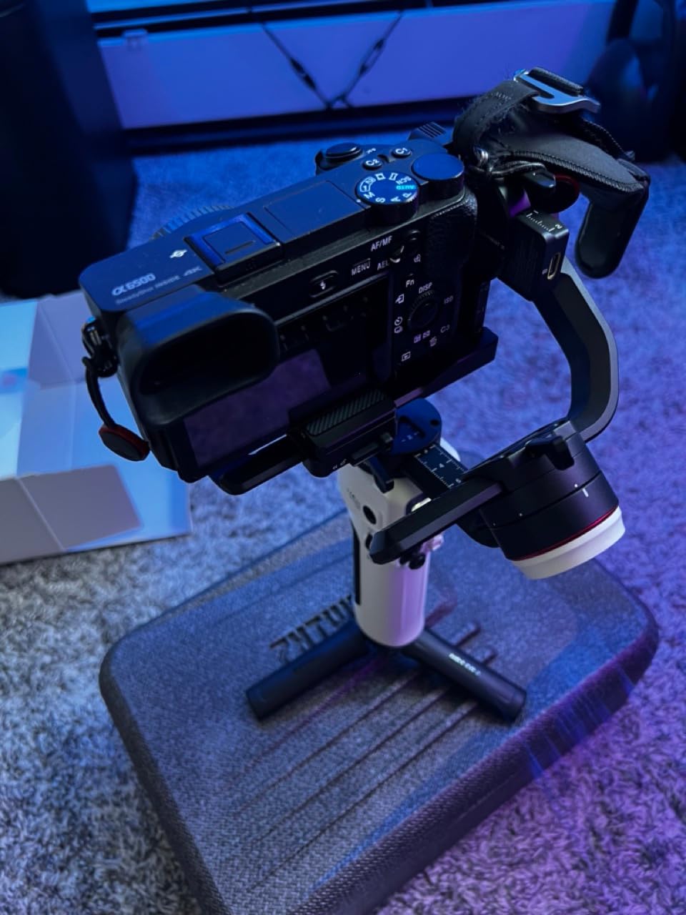 Crane M3S Handheld Gimbal 3-Axis Stabilizer All in One Design for Mirrorless Cameras Like Sony, Canon, Smartphone Like iPhone, Samsung, Action Cameras Like GoPro (Crane M3 Upgrade Version in 2023) customer photo 2