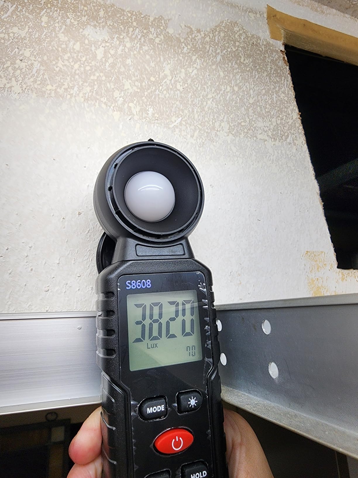 Digital Illuminance Light Meter Tester 200,000Lux Meter (18,500FC) Luxmeter Lighting Intensity Brightness Measurement Tool for Indoor Outdoor Grow Plants Film Photography lumens LED Photometer customer photo 2