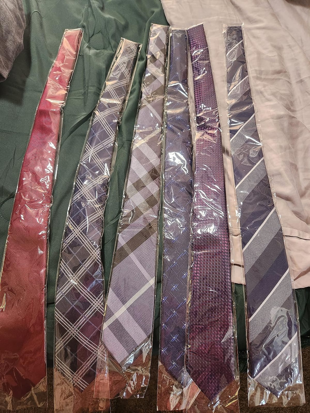Passabin Tie For Men Necktie Woven Jacquard Neck Ties Set 6 PCS customer photo 1