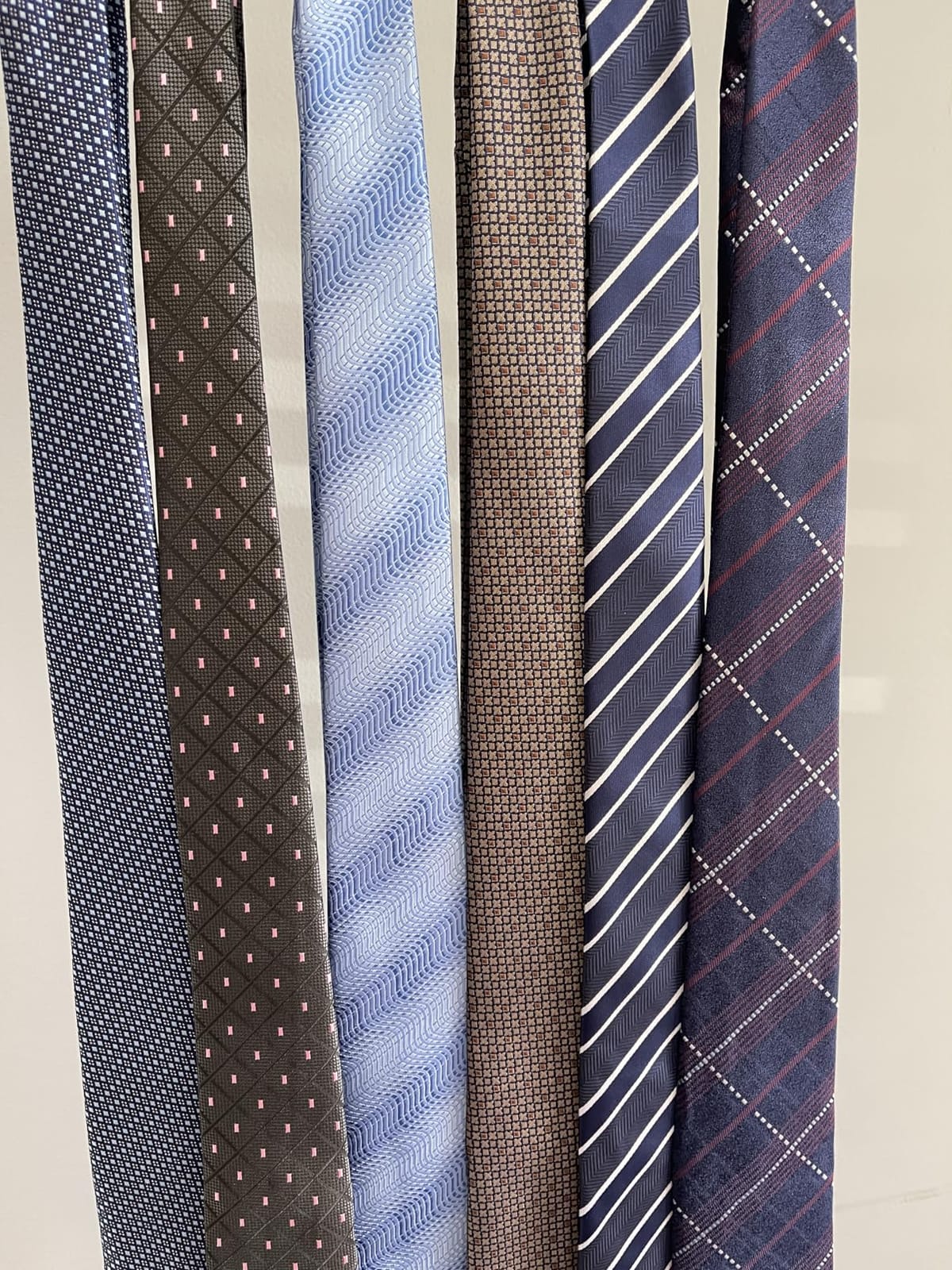 Passabin Tie For Men Necktie Woven Jacquard Neck Ties Set 6 PCS customer photo 2