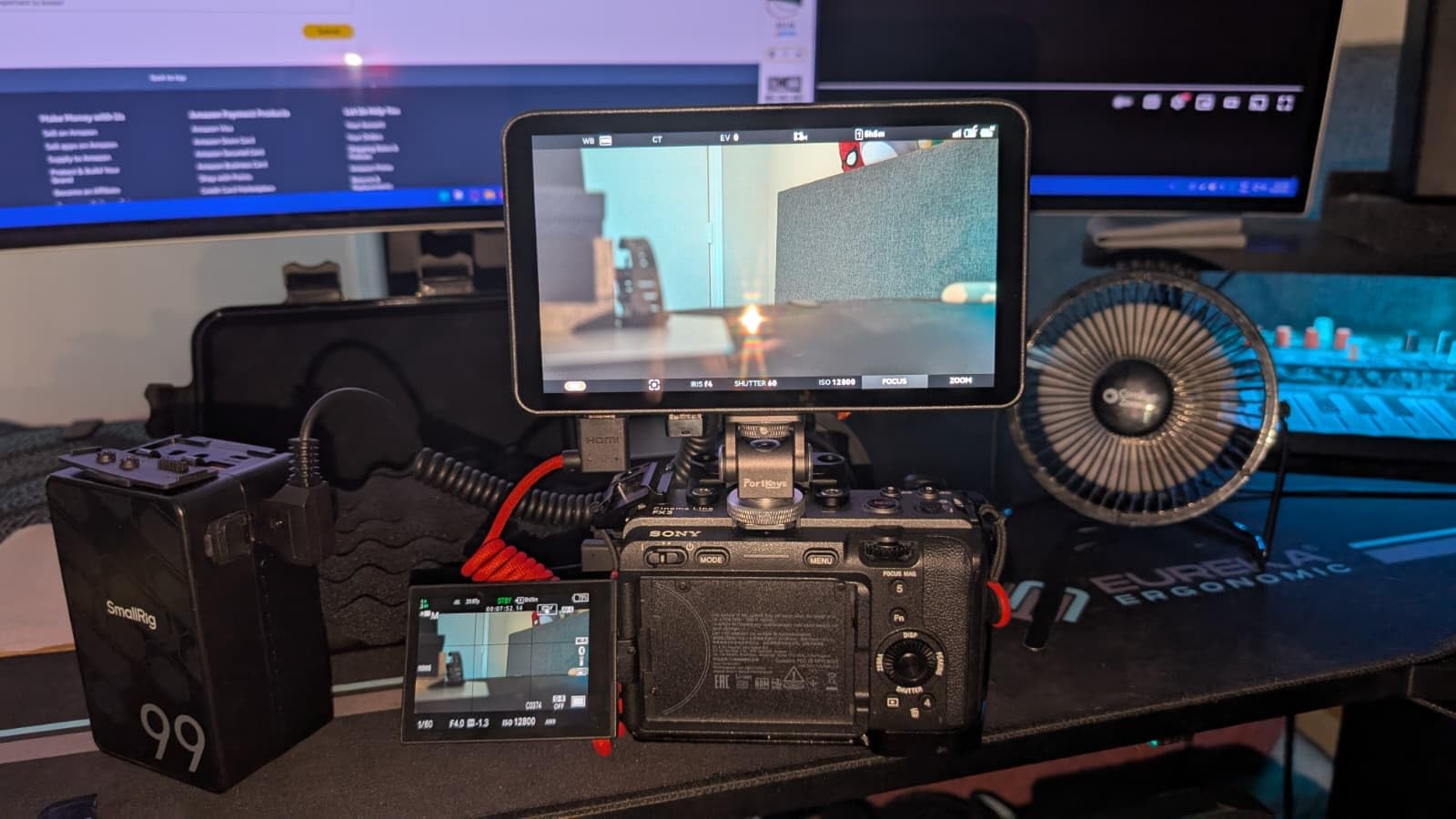 Portkeys LH7P 7'' Camera Field Monitor Wireless Control for A1/A9II/A7SIII/A7CII/FX3/FX30/ZV-E10/RX10/A7MIV/A7RIV/A7RV/RX0/A7MIII, R5/6(Mark II)/7/8, Z8/Z9, BS1H/BGH1, BMPCC 4K/6K(Pro), BS1H/BGH1, etc customer photo 1