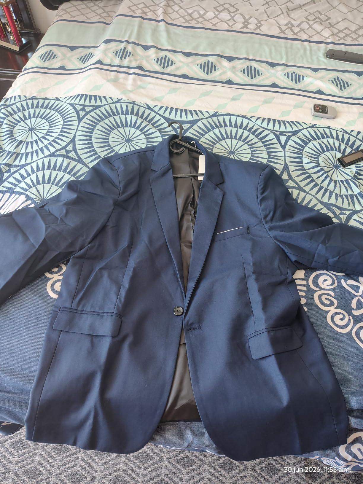 Men's Blazers Slim Fit Sport Coat One Button Lightweight Mens Suit Jacket customer photo 2