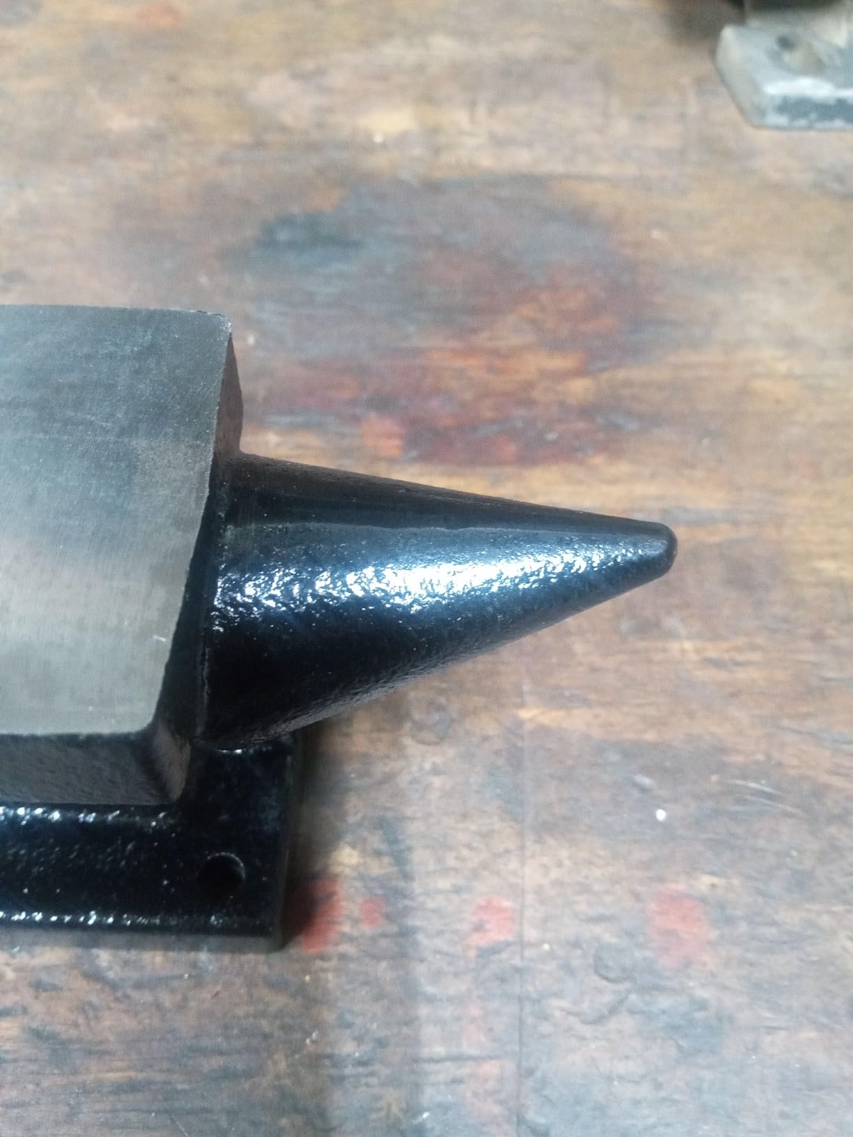 Mini Horn Anvil Set, 3Lbs Forged Iron Anvil with Rubber Hammer for Jewelry Making, Blacksmith Forge Kit, Jewelry Hammer and Block Set, Bench Block Silversmithing Tools Designed customer photo 2