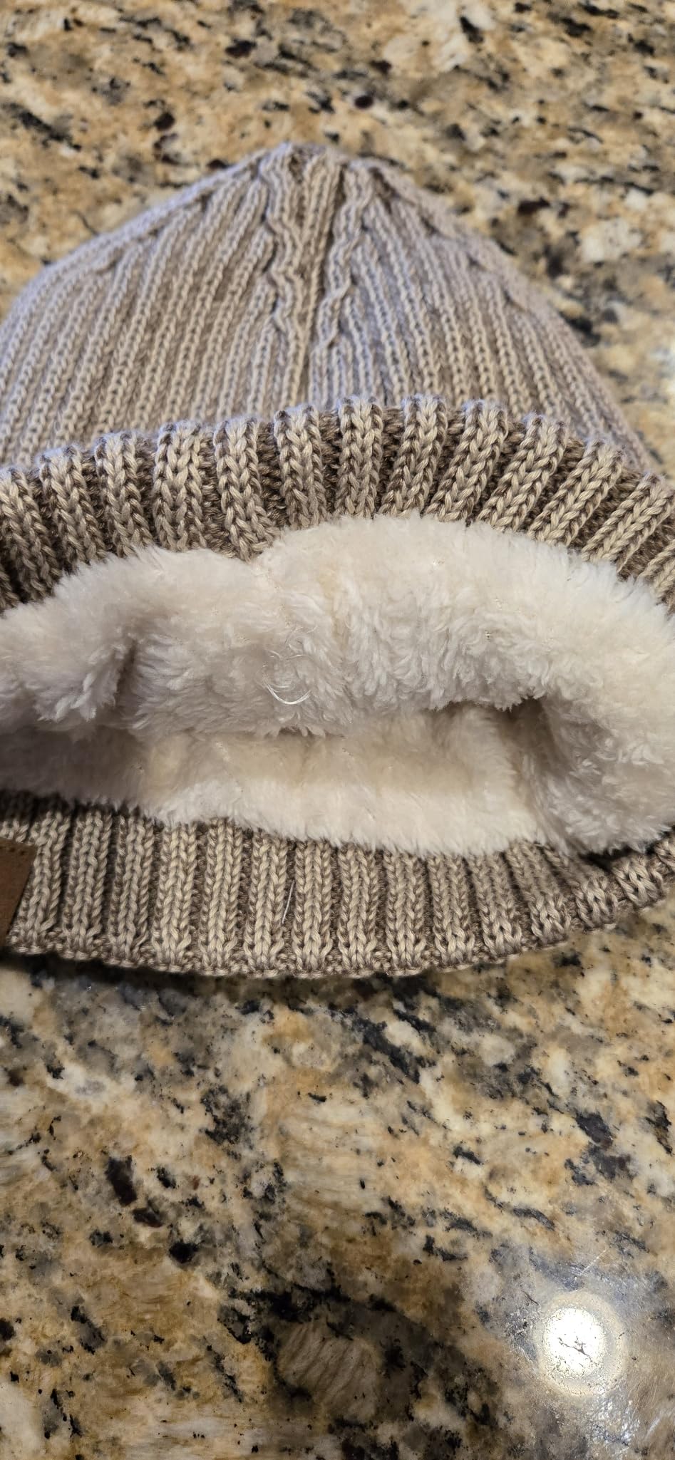 Mens Beanie Hats 3 Pack, Winter Hats for Men Women Warm Thermal Fleece Lined, Thick Knit Fashion Skull Cap for Guys customer photo 2