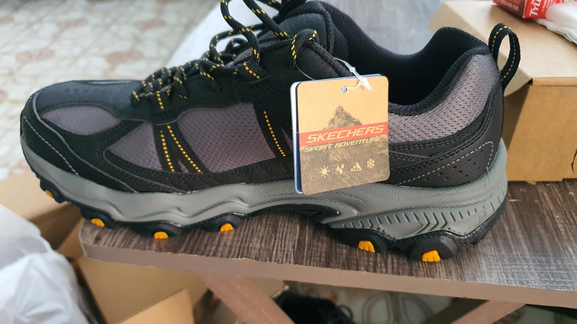 Skechers Men's Stamina AT Upper Stitch Work Shoe customer photo 1