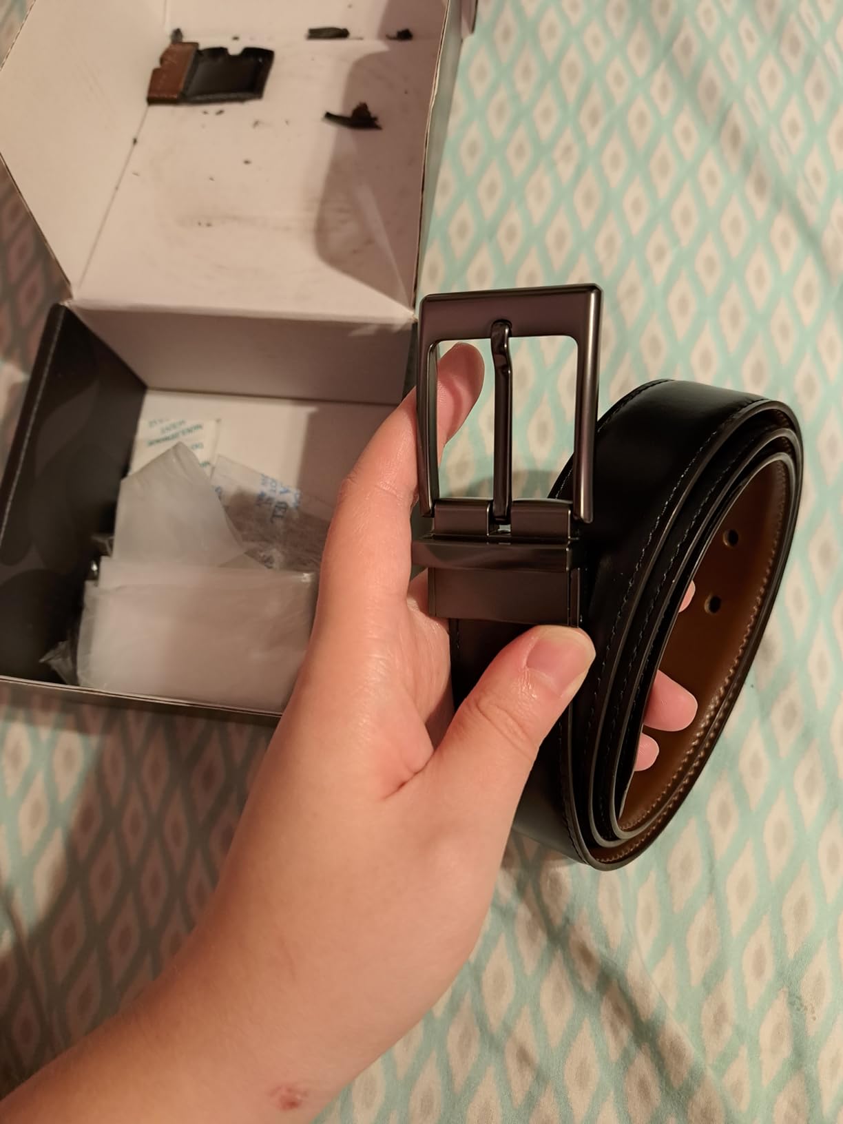 CHAOREN Reversible Belt Men 1 Piece - 1.25