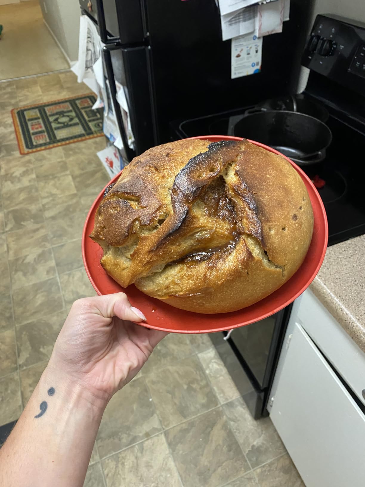 San Francisco Sourdough Starter Culture- 100+ Year Old Dehydrated Heirloom Style Sourdough Starter Kit for Sourdough Bread, Pizza, Buns, Pancakes, Muffins | Easy to follow instructions. By Captain Sourpants customer photo 1