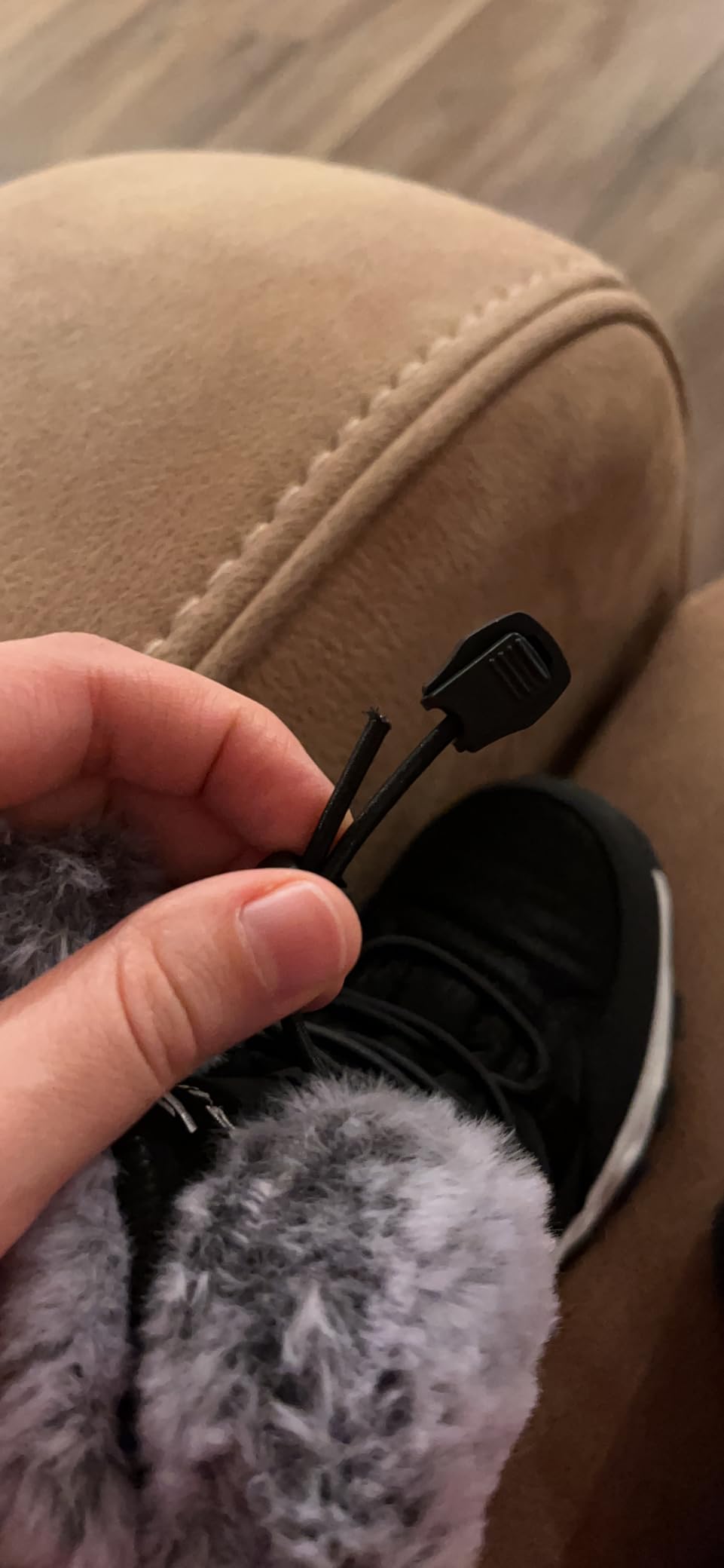 HOBIBEAR Kids Winter Snow Boots Waterproof Outdoor Warm Faux Fur Lined Shoes customer photo 1